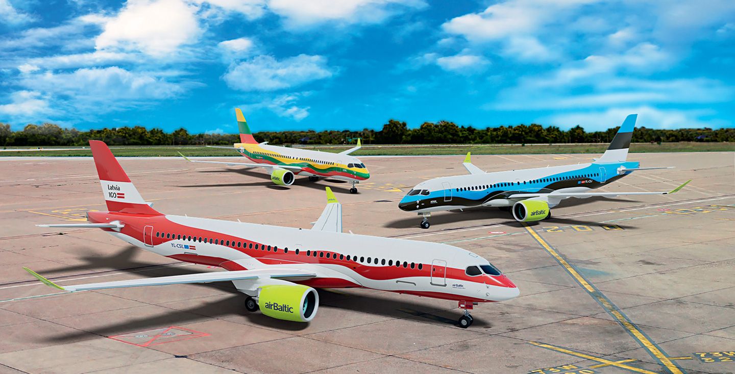 エアバルティックは、パランガとアムステルダム間の直行便でネットワークを拡張します