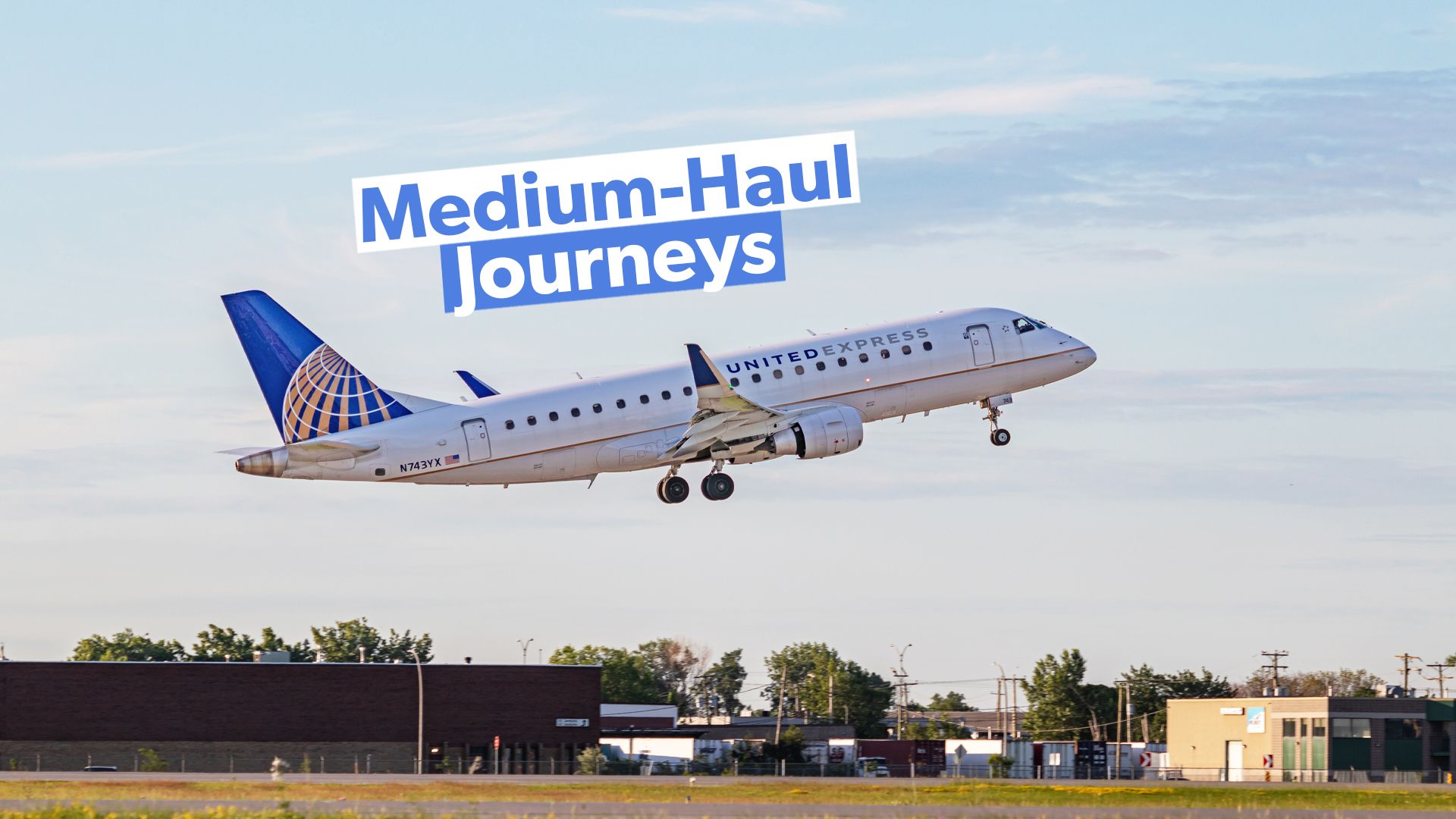 12月の1,480マイルを超える5つのEmbraer E175フライト