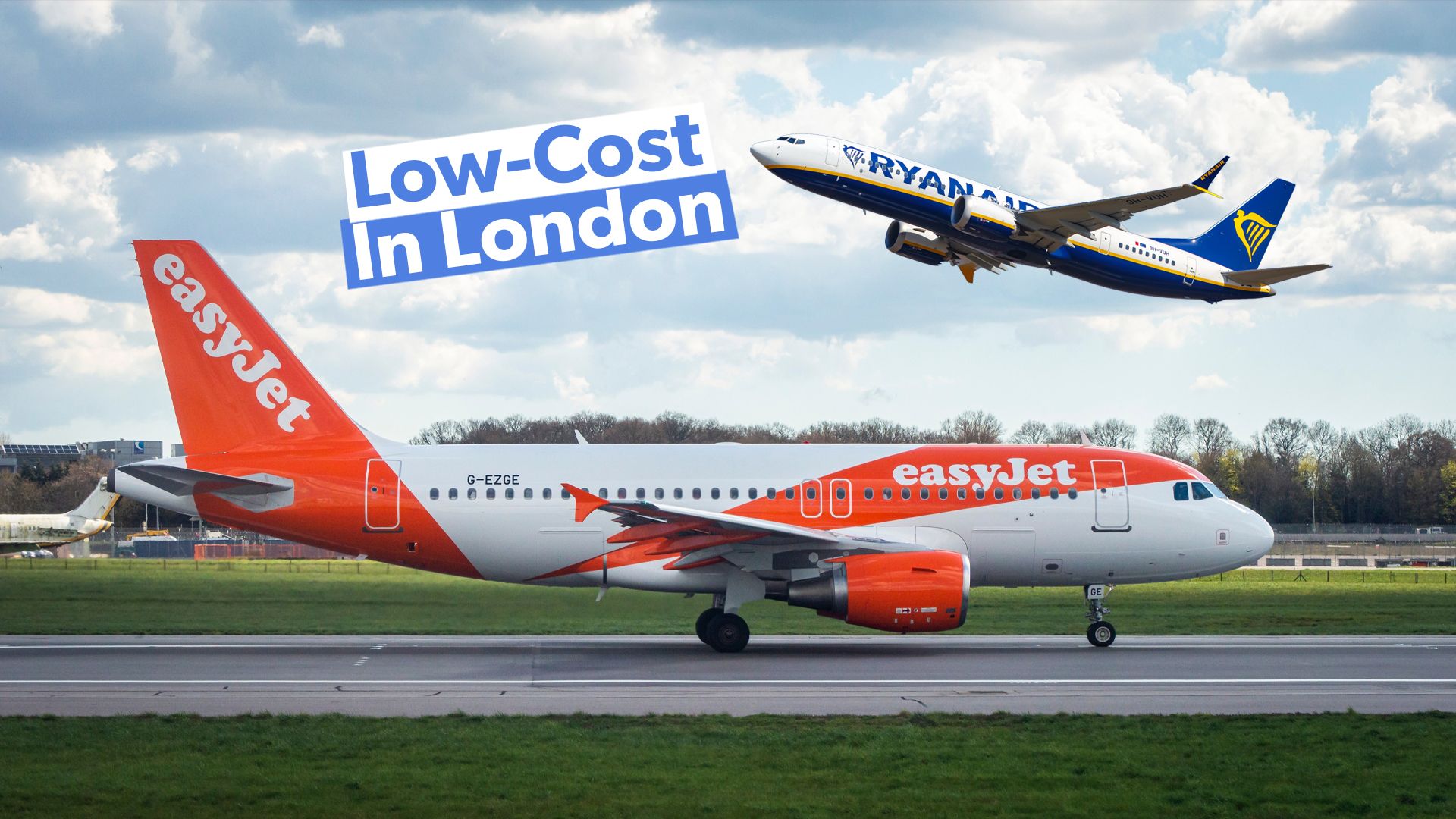 ロンドンの低コスト：英国の首都で最大の存在感を持っている航空会社はどれですか？