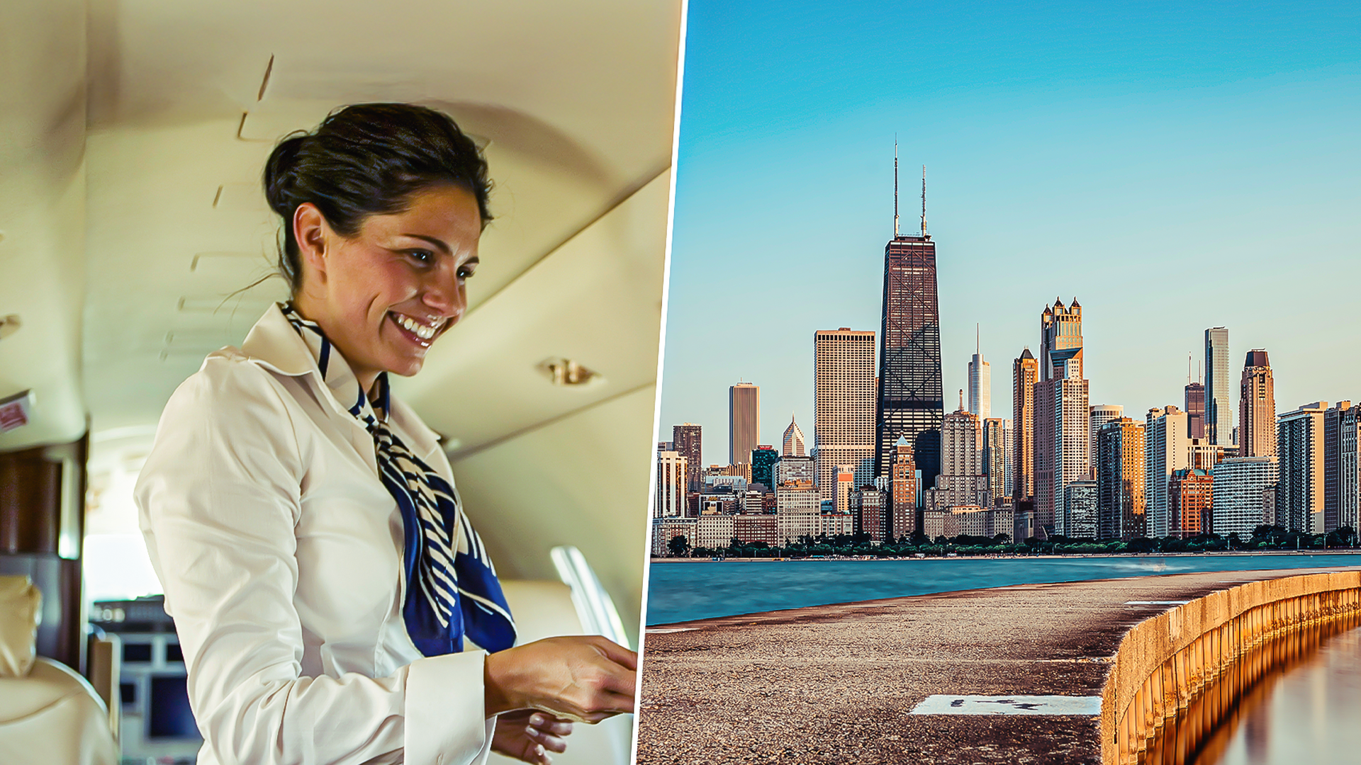 イリノイ州のプライベートジェット客室乗務員の典型的な給与は何ですか？