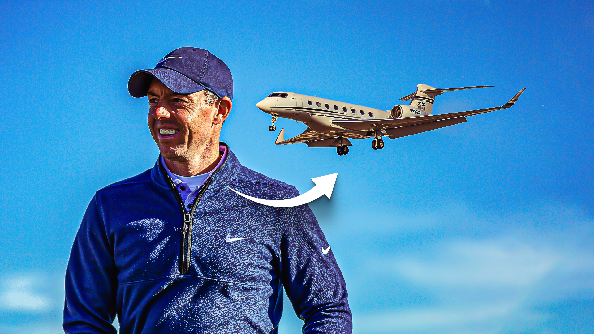 Rory McIlroyのプライベートジェットの豪華な世界の中