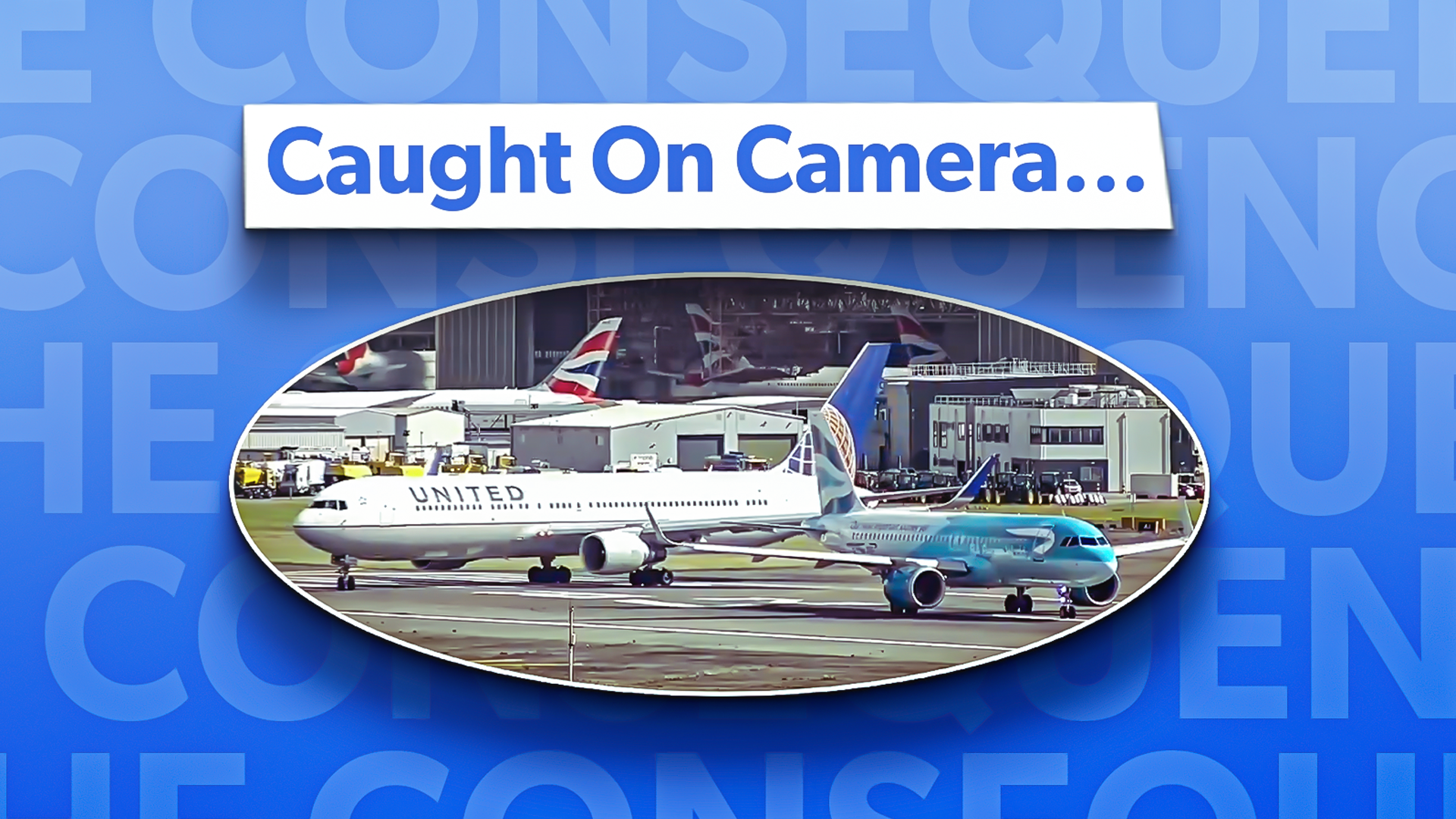 このユナイテッド航空のボーイング767-300ERは、近すぎるという結果を経験しました