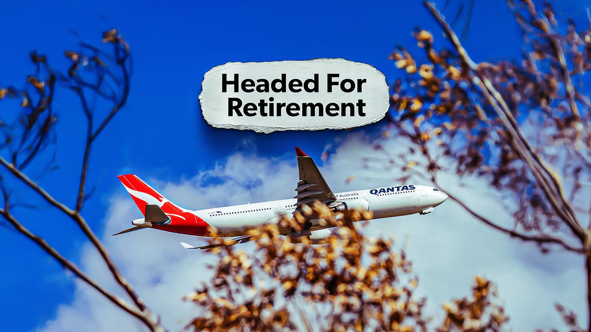 すぐに退職する：カンタスはまだ飛んでいるエアバスA330の数は何ですか？