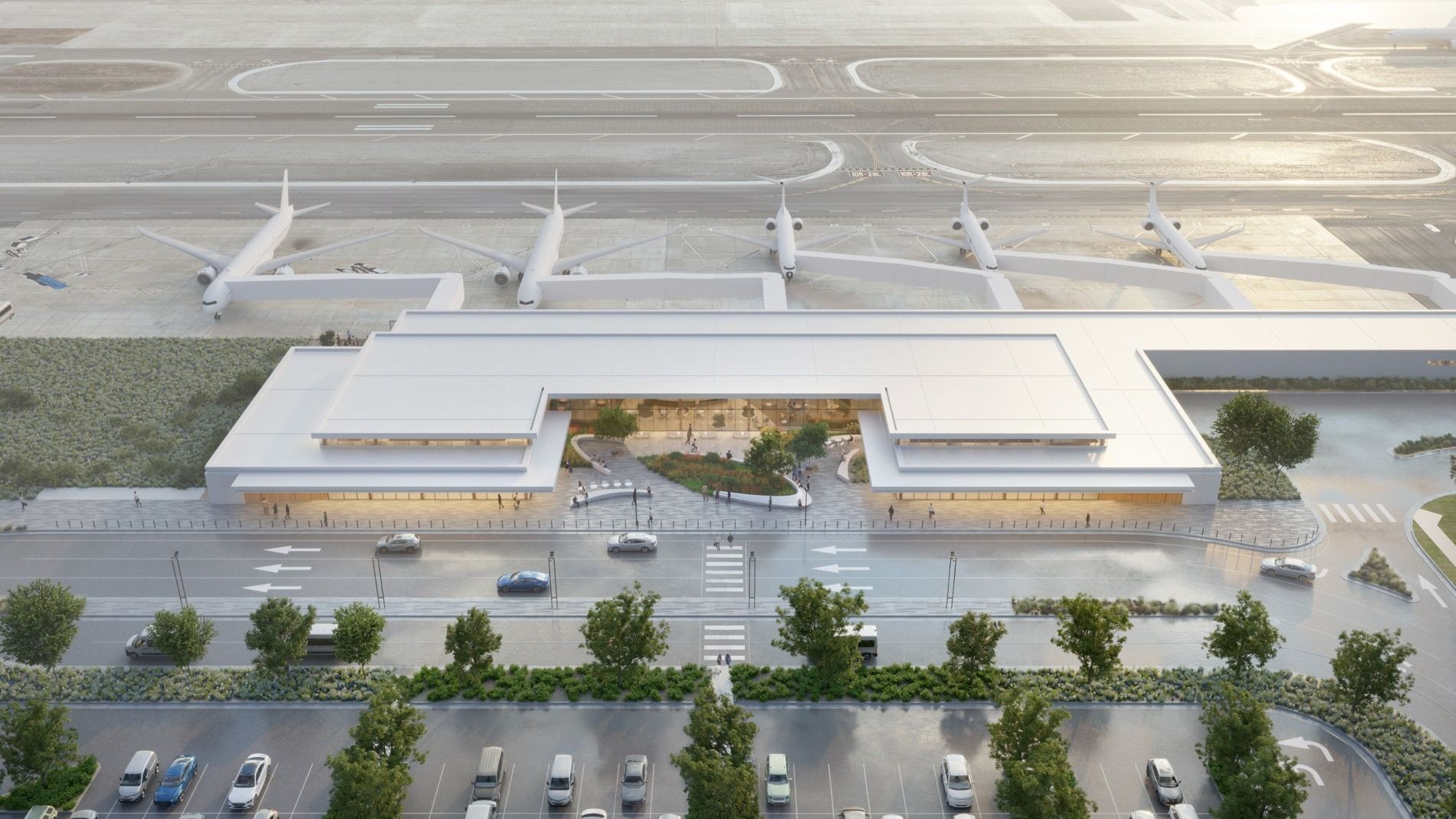 新しいターミナル設計がどのように中規模の米国空港を変換しているか