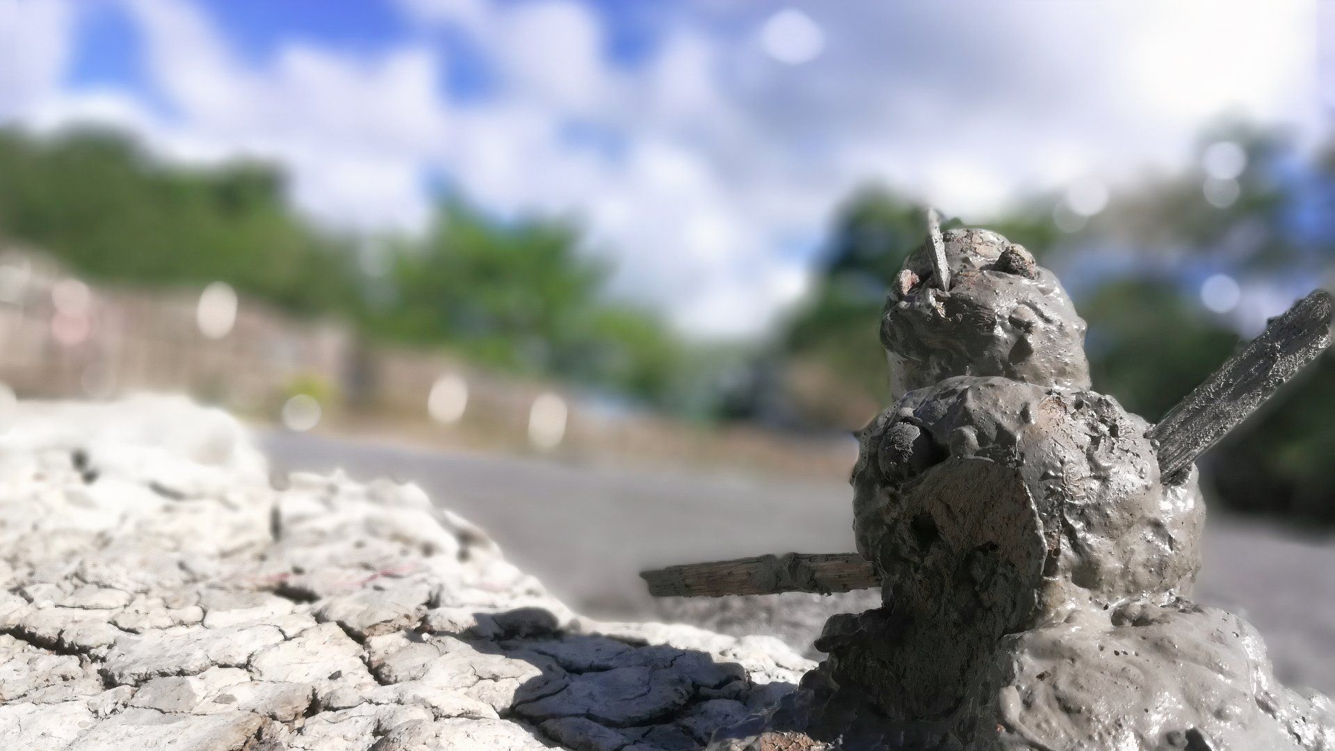 私はトリニダードのこれらの奇妙な火山を訪れました