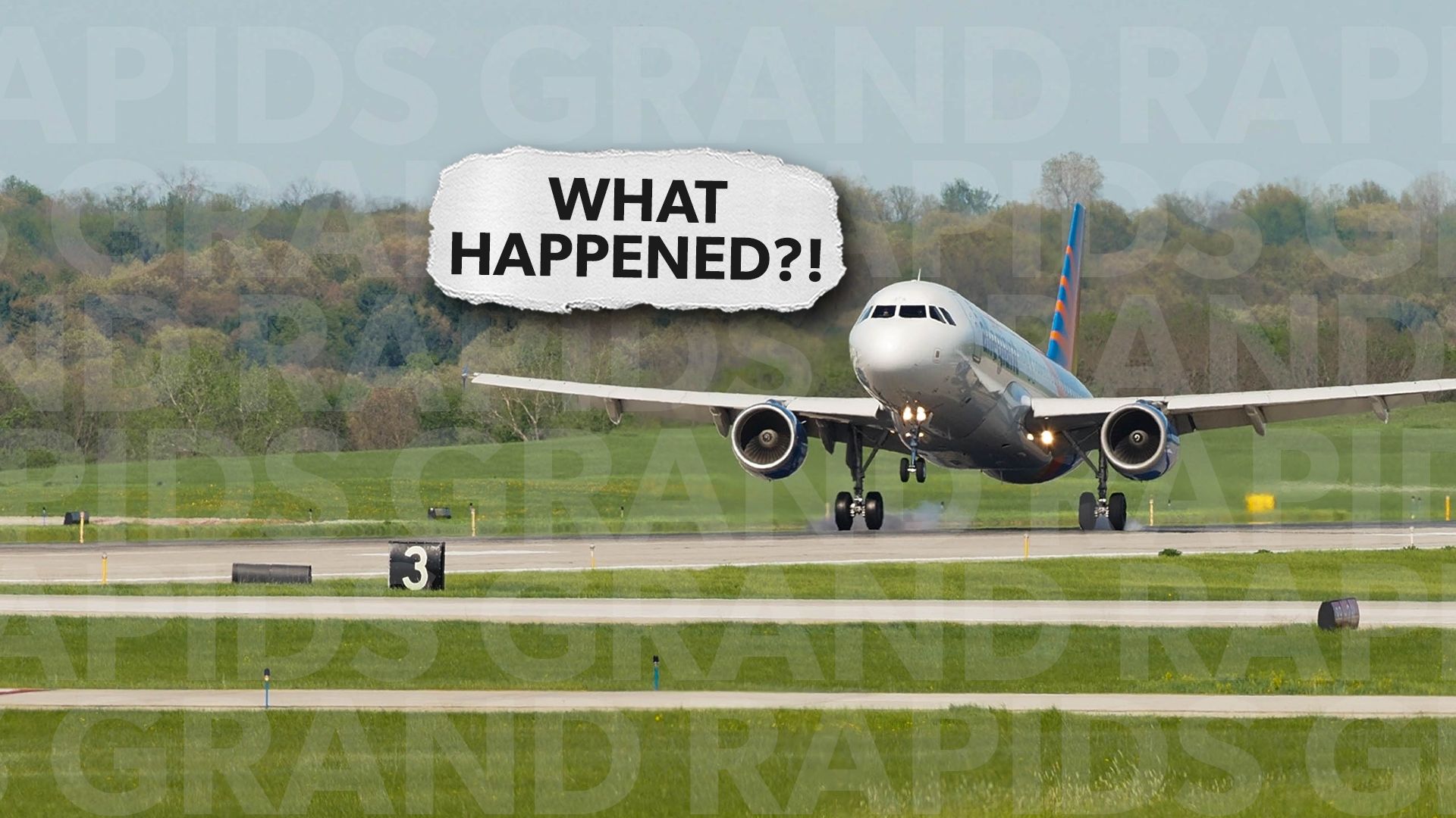 グランドラピッズの複数のフライトが遅れ、天気に関連していませんでした