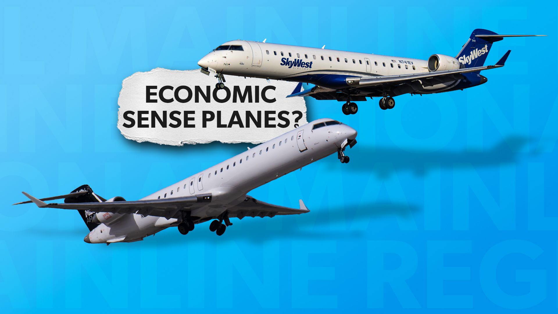 地域の航空機よりもメインラインを好む？一部の乗客は本当に選択肢がありません