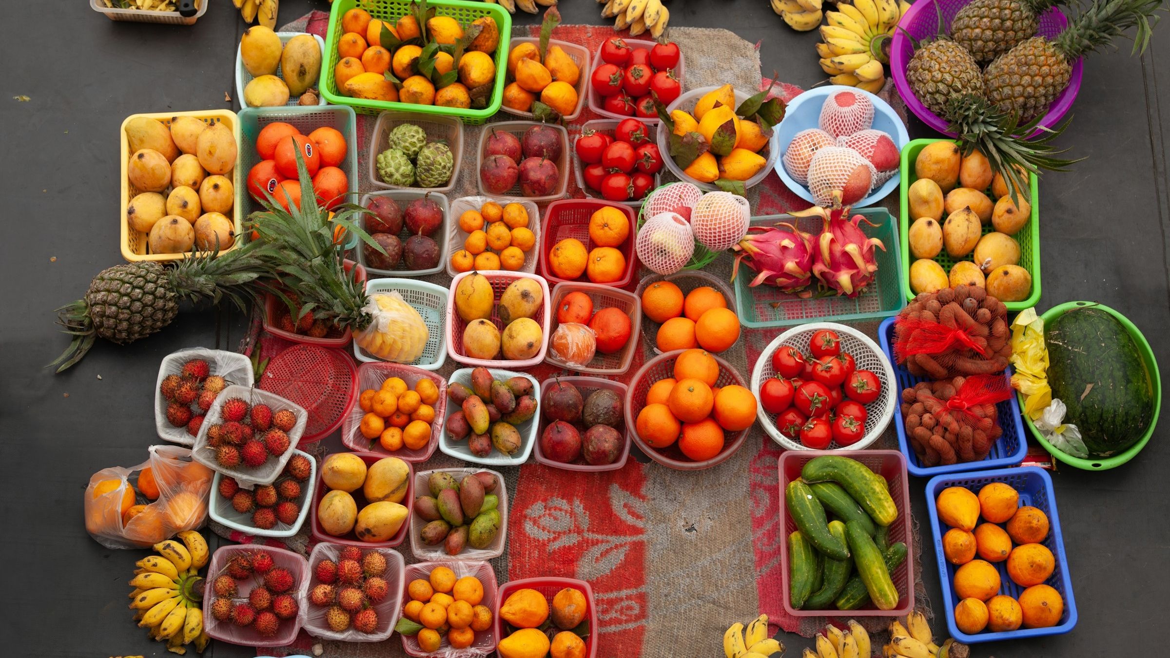 世界のお気に入りの果物はグローバルに生産されていません