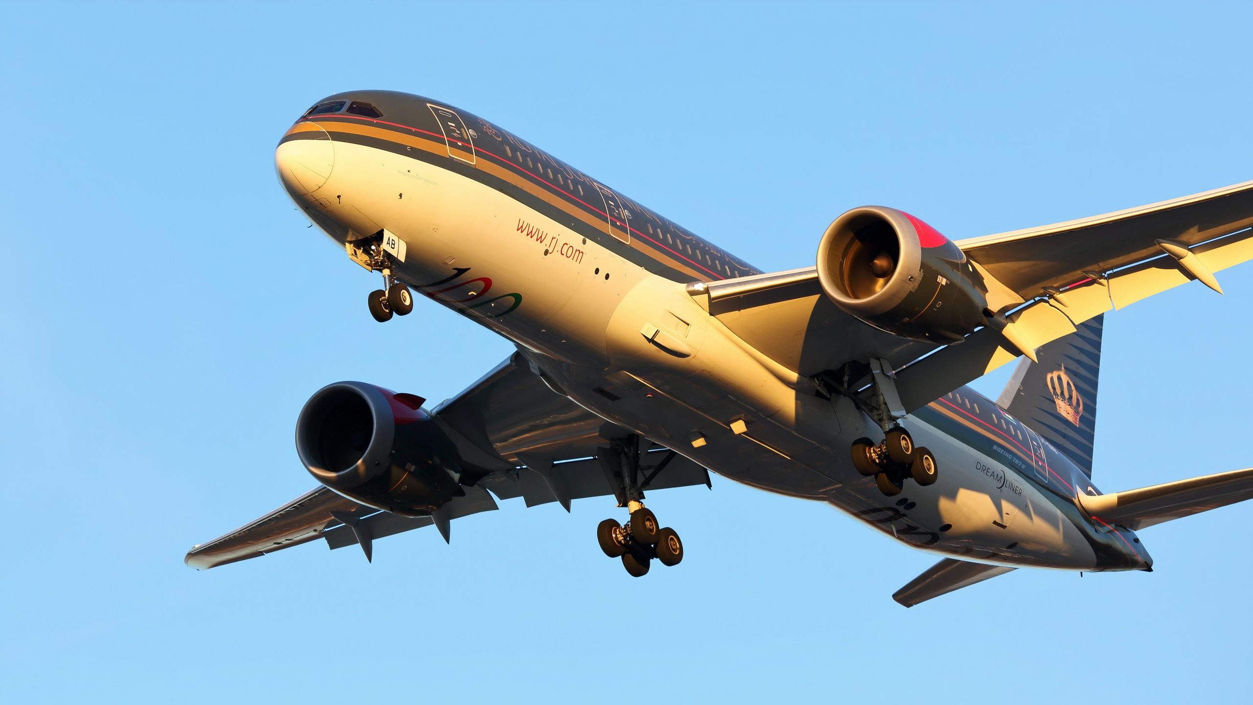 近日公開：北米の5番目の目的地へのロイヤルジョーダニアンフライト