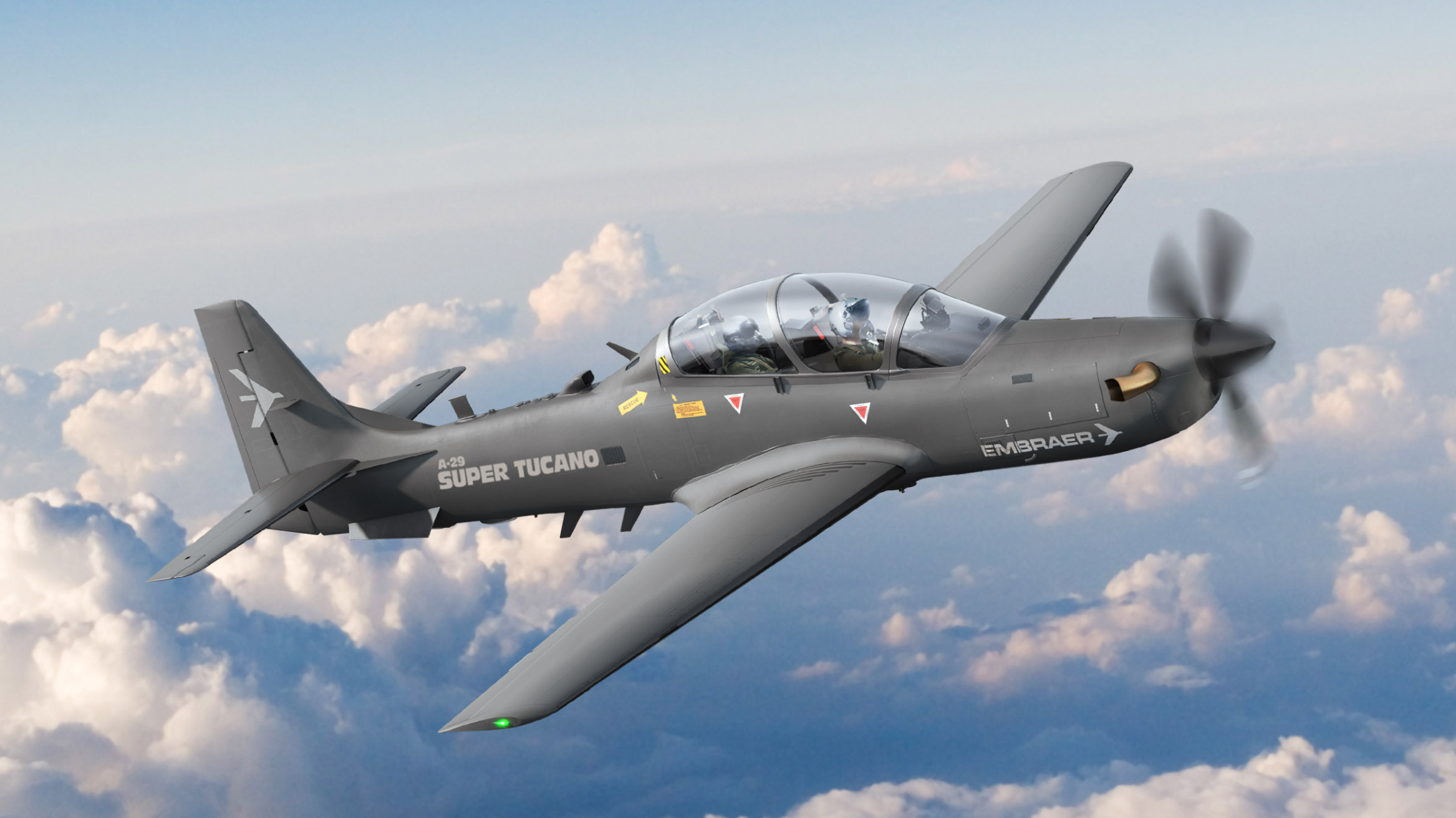 Embraerはアフリカで4つのA-29 Super Tucano Light Attack＆Advanced Trainer Aircraftの販売で栽培されています