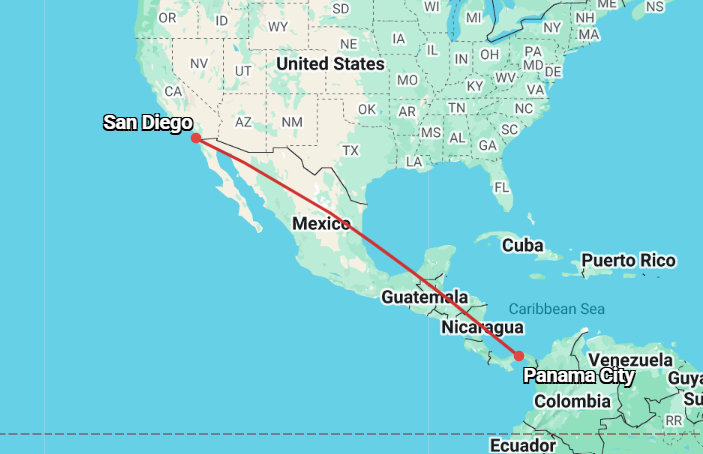 新規：パナマシティサンディエゴのこの夏に開始するコパ航空