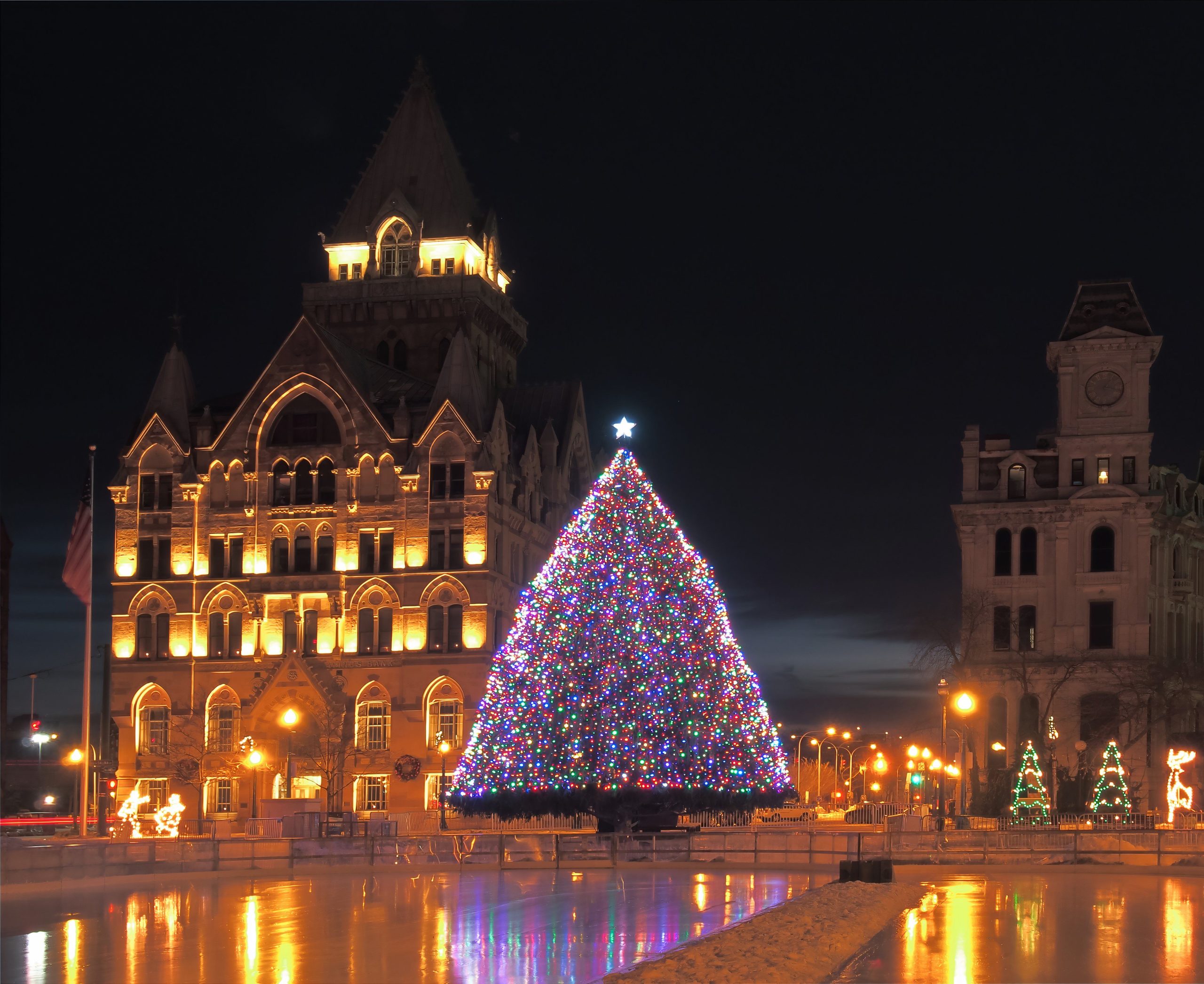 クリントンスクエア＆ウィンターフェストは、このニューヨークの町を冬のロックフェラーセンターよりも優れています