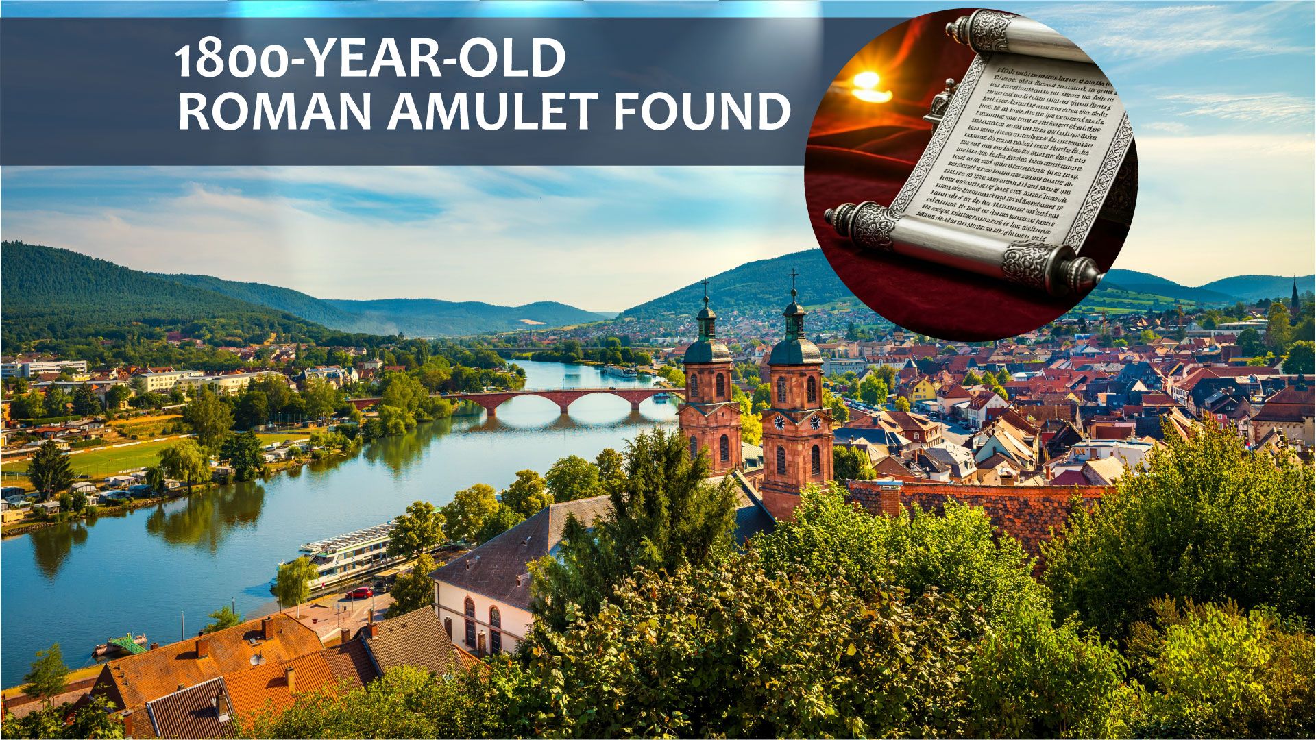 ドイツで見つかった1、800年前のローマのお守りには驚くべき秘密が含まれていました