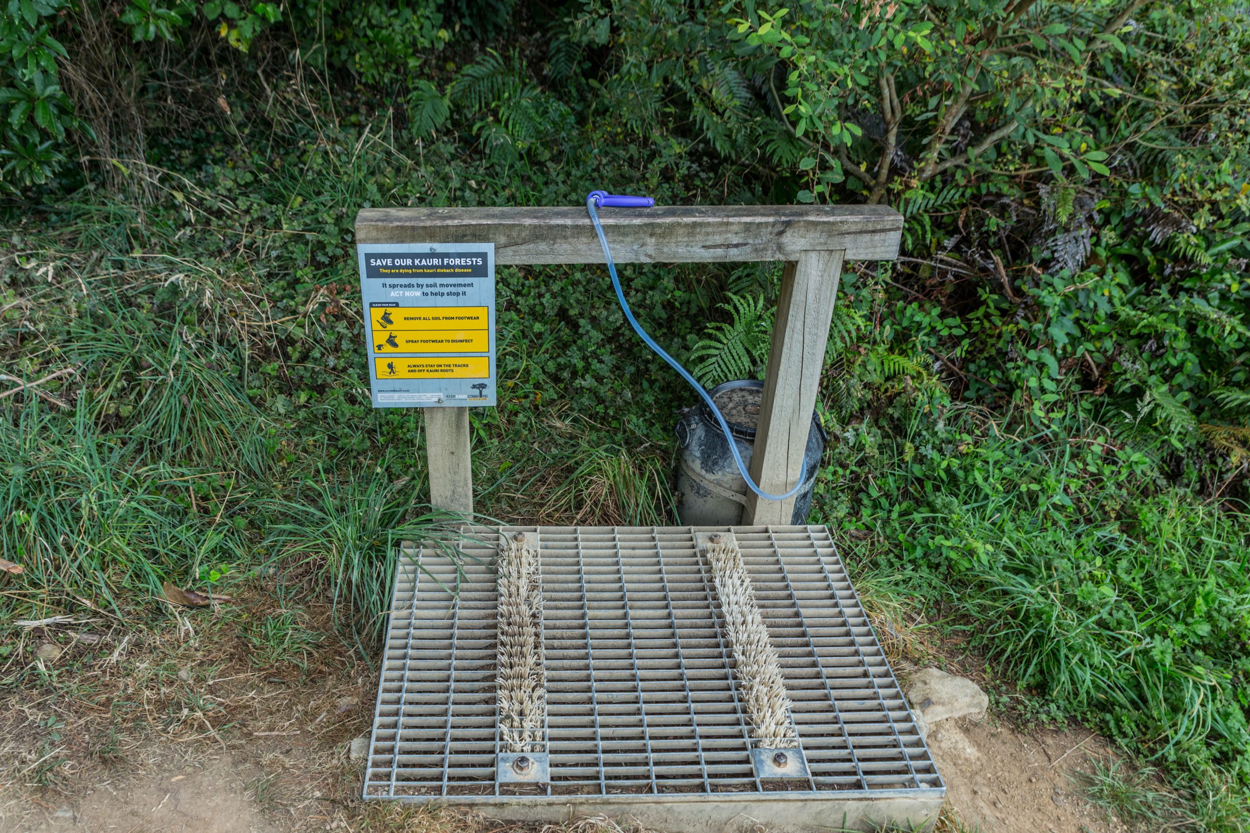 この国立公園は、7つの「重要な」ブーツの仕掛けを設置した後、頭を回しています
