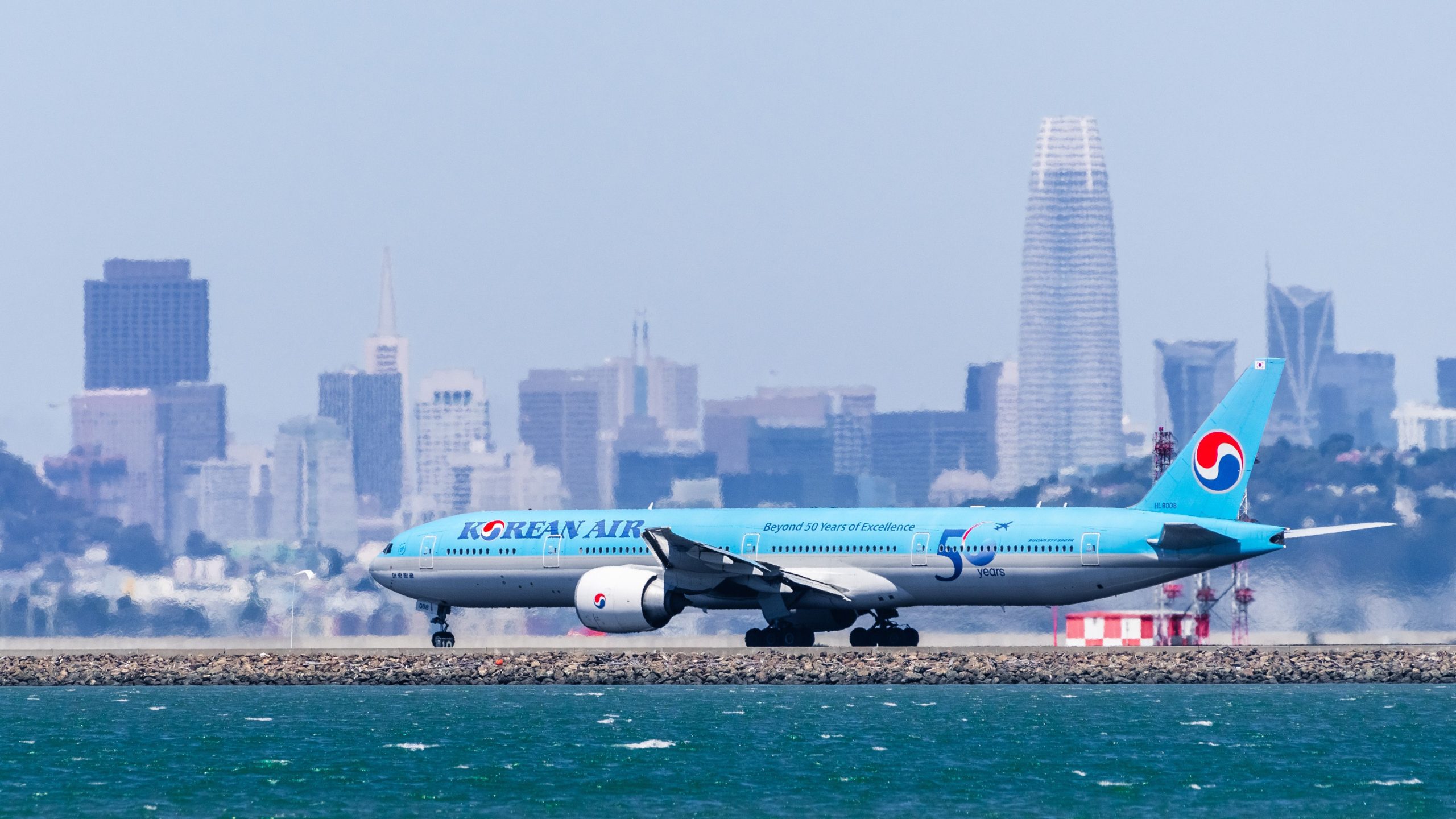 韓国の空気はサンフランシスコへの30年の奉仕を祝います