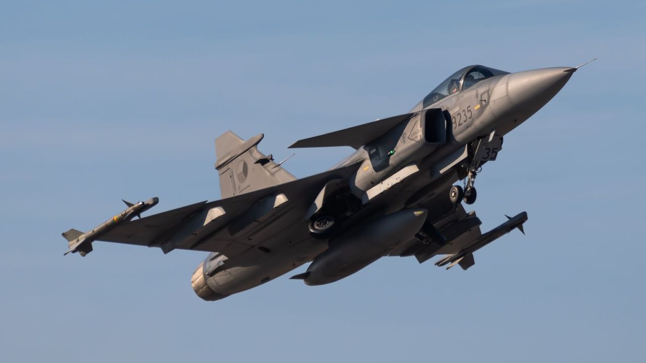 Saab F-39e Gripen Fighter Jetは、ラテンアメリカで最大の軍事演習でデビューします