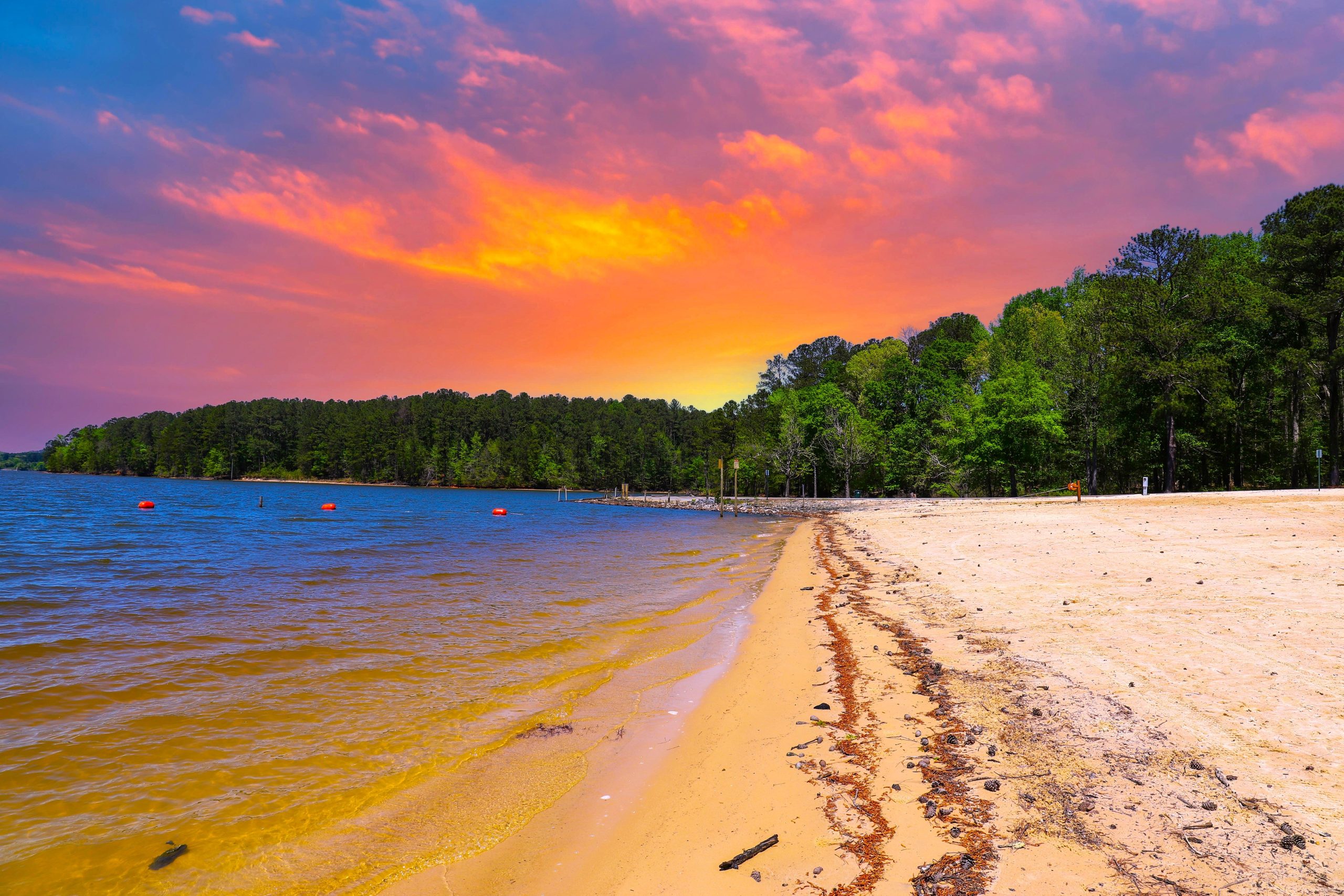 フロリダビーチの雰囲気のあるこの過小評価されているジョージア公園は、あなたが聞いたことのない場所です