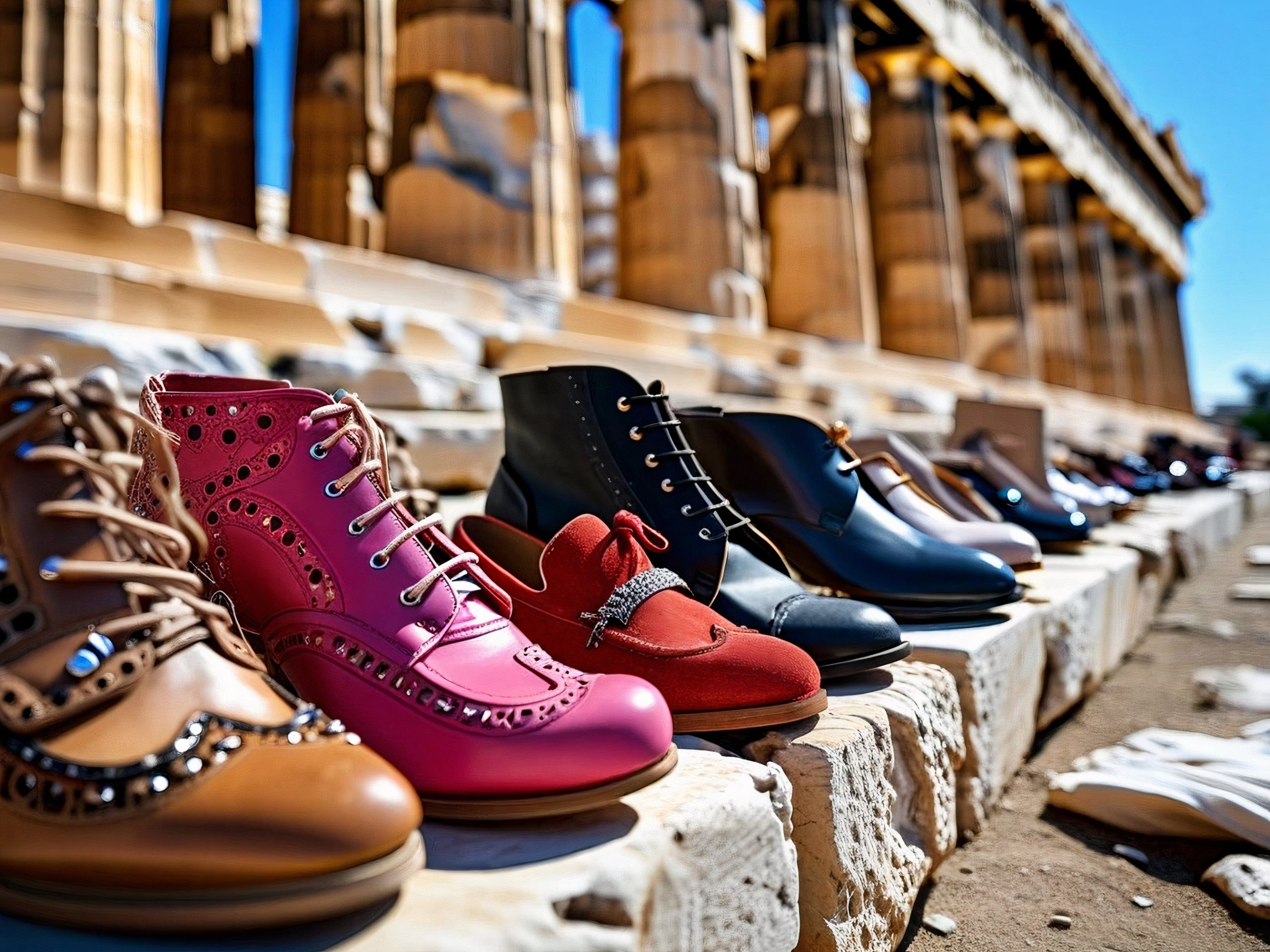 ギリシャでこのタイプの靴を履くことで、法的トラブルに巻き込まれる可能性があります