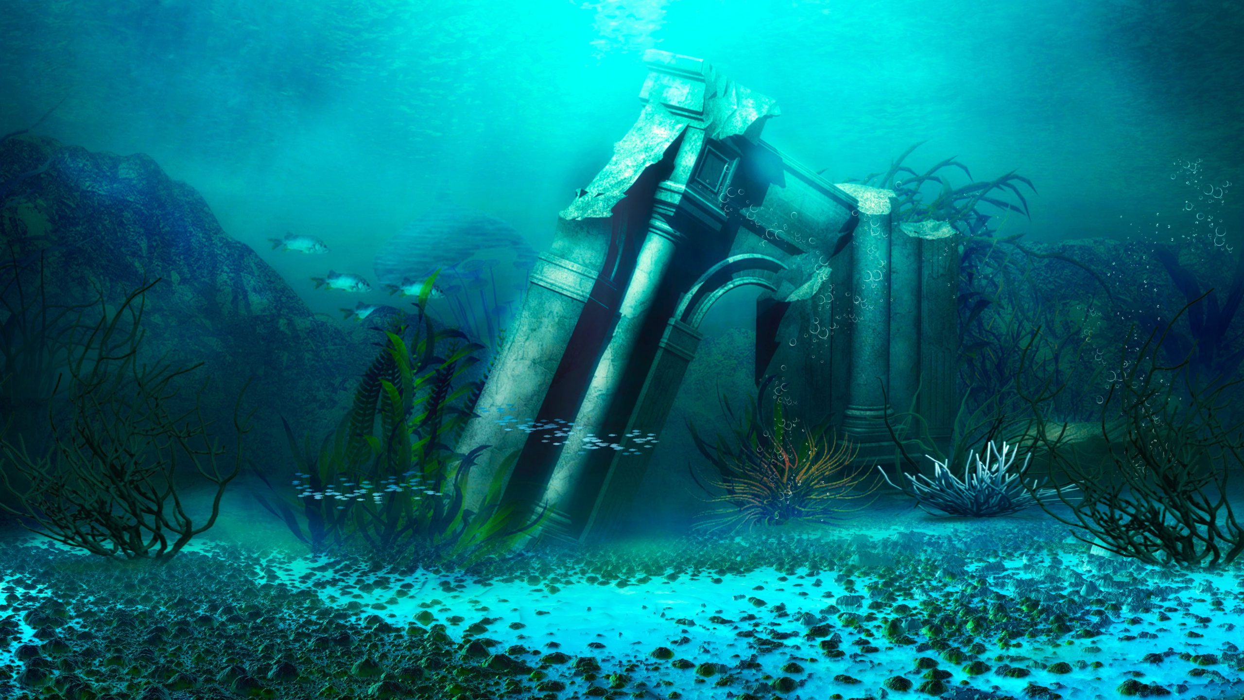 米国国立公園の敷地で見つかった「イエローレンガ造りのアトランティス」