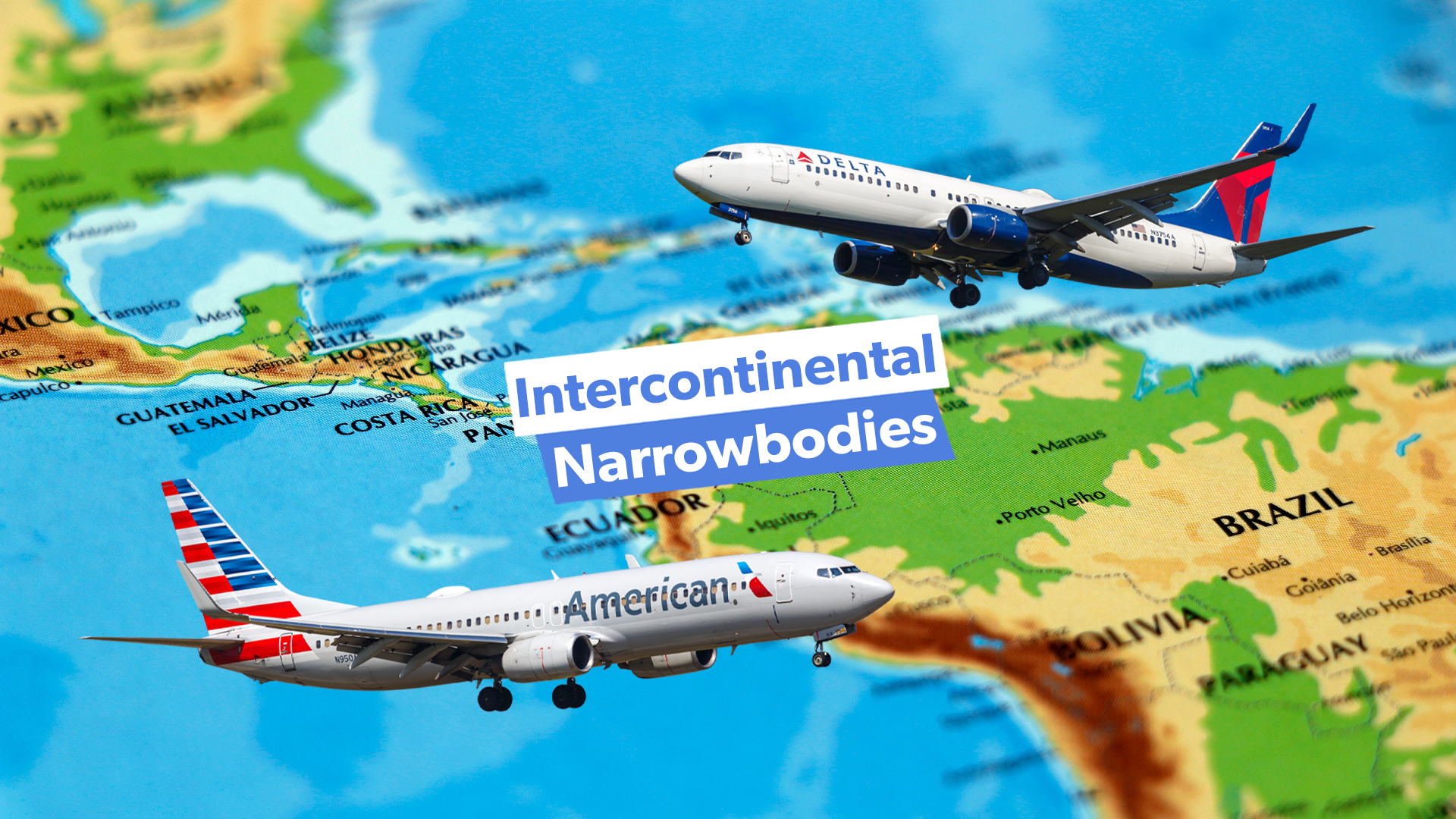 小さいが強大な：米国からの狭階のフライトが提供する5つのラテンアメリカの目的地
