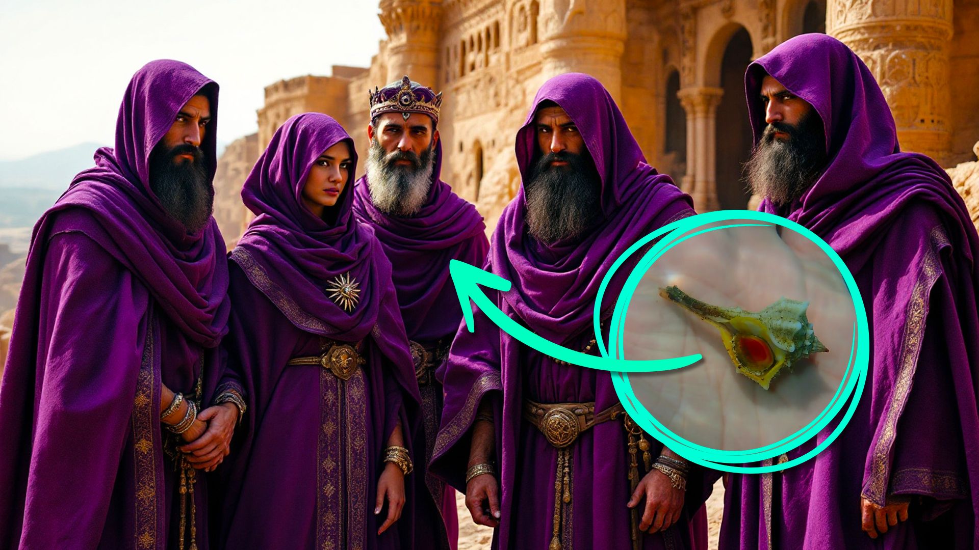 カタツムリの粘液は、歴史の最も裕福な王室と裕福なエリートについての古代の謎を解決しました