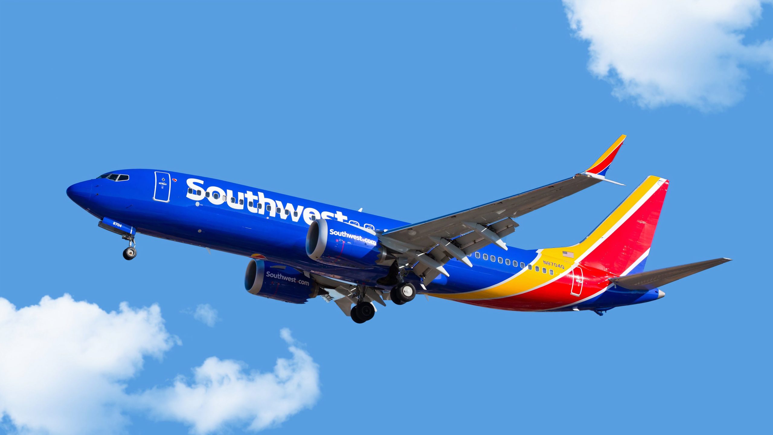 Southwest Airlinesは、1航空機を新しいインテリアで変換します