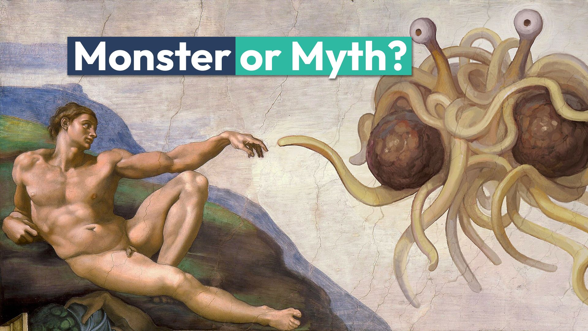 「フライングスパゲッティモンスター」は本物です。科学者はそれを見つけました