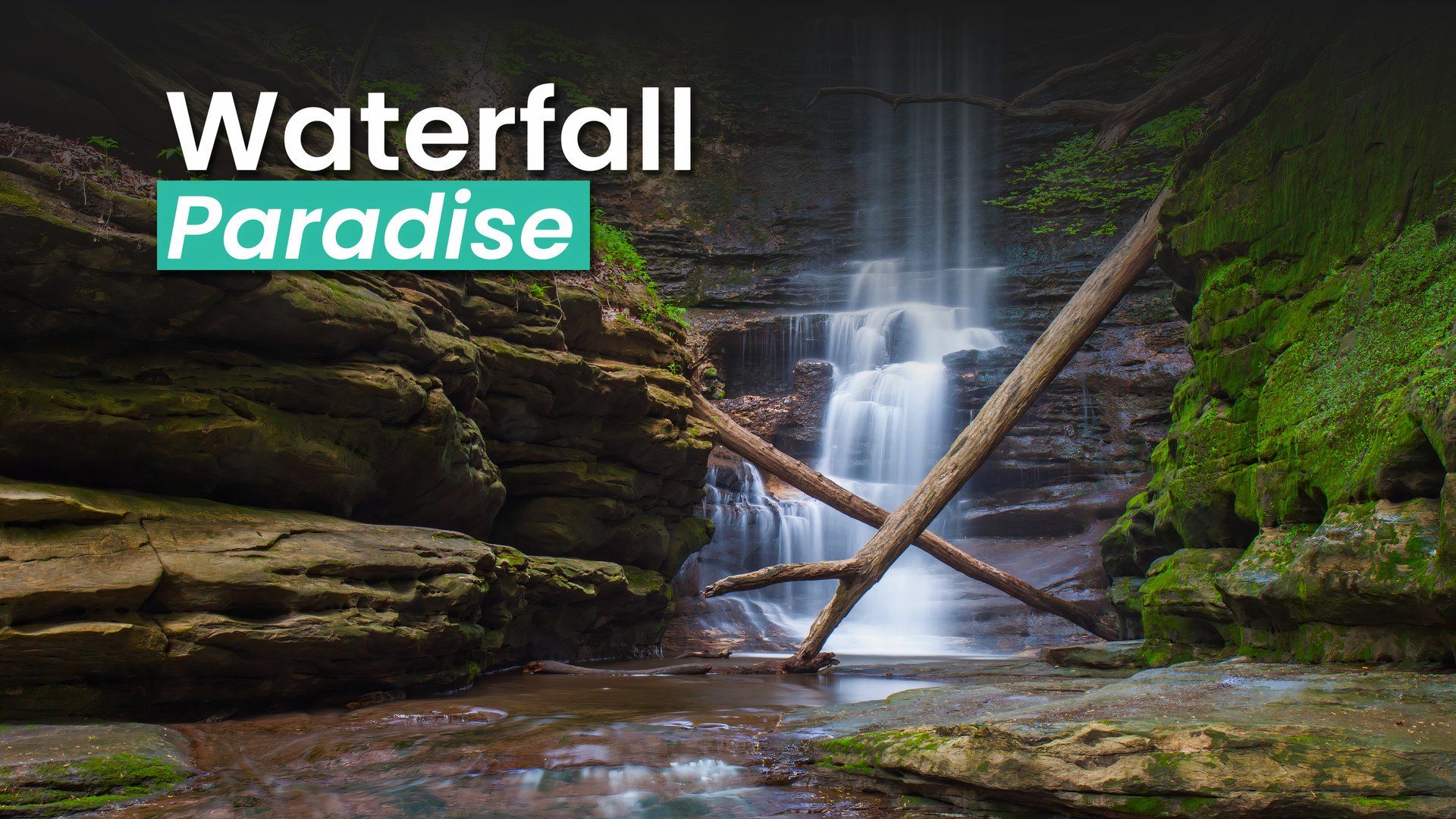 「中西部のグランドキャニオン」は、18の滝がある過小評価されている公園です