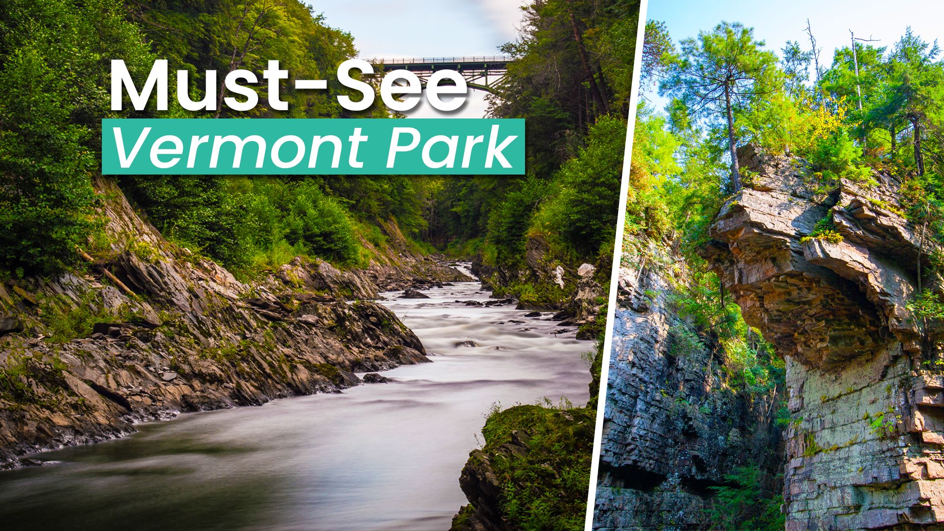 バーモント州の「グランドキャニオン」は、ニューイングランドで最も過小評価されている州立公園の1つにあります