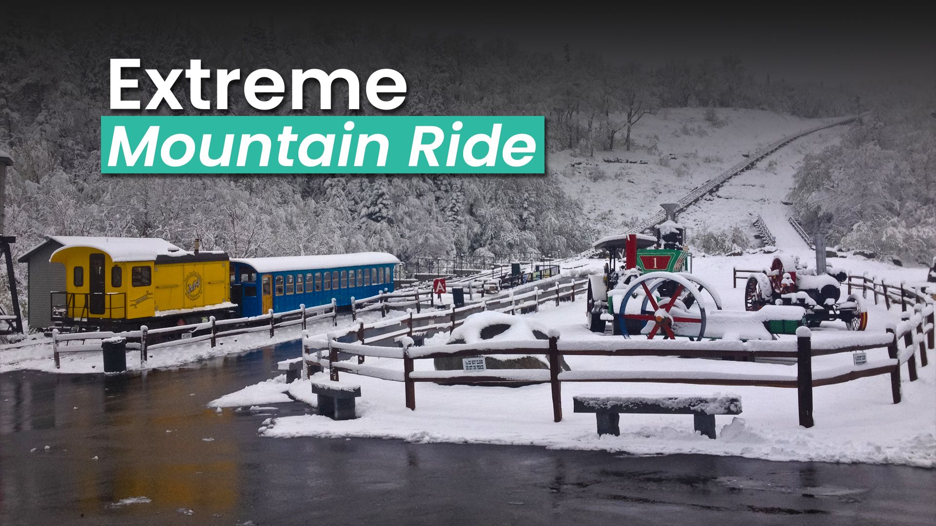 「世界最悪の天気」はこの東海岸の山を打つが、それを探索するユニークな方法がある