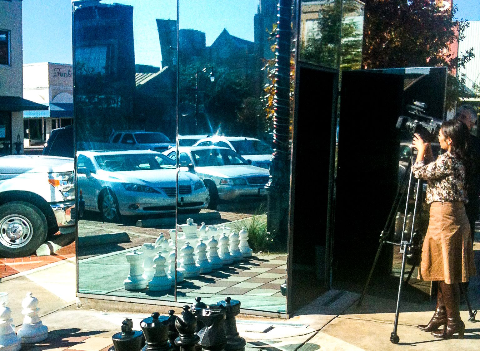 米国で最も奇妙な公衆トイレの1つは、この控えめなテキサスの町にあります