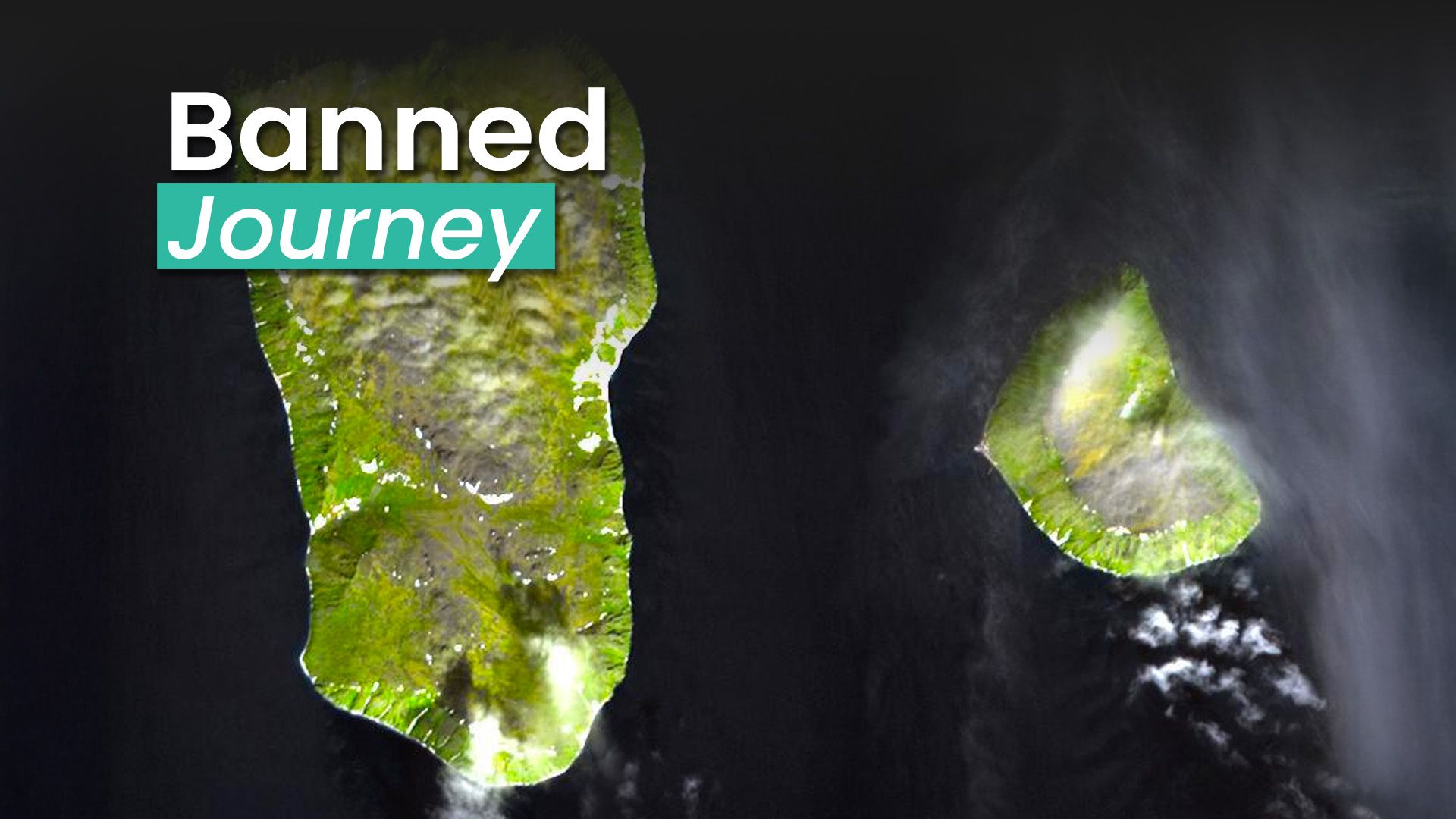 わずか2マイル離れたこれらの2つの島には、21時間の時間差があります（そしてそれらの間を移動することは違法です）