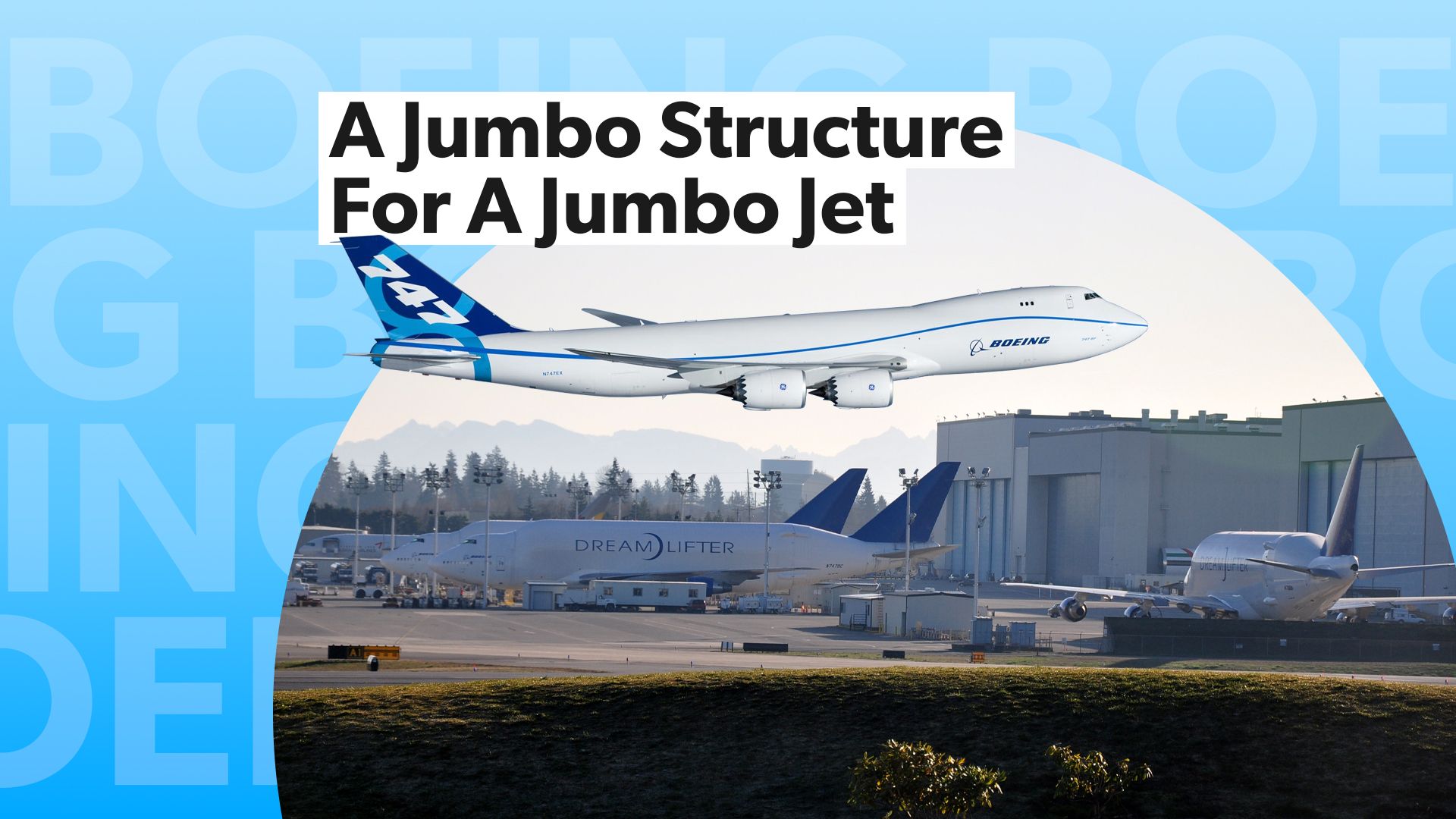 このボーイング施設には、世界最大の建物があります