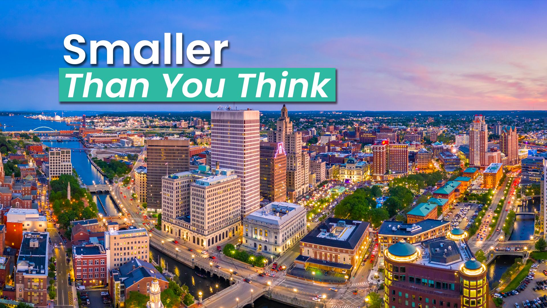 米国最小の州は多くの国立公園よりも小さい