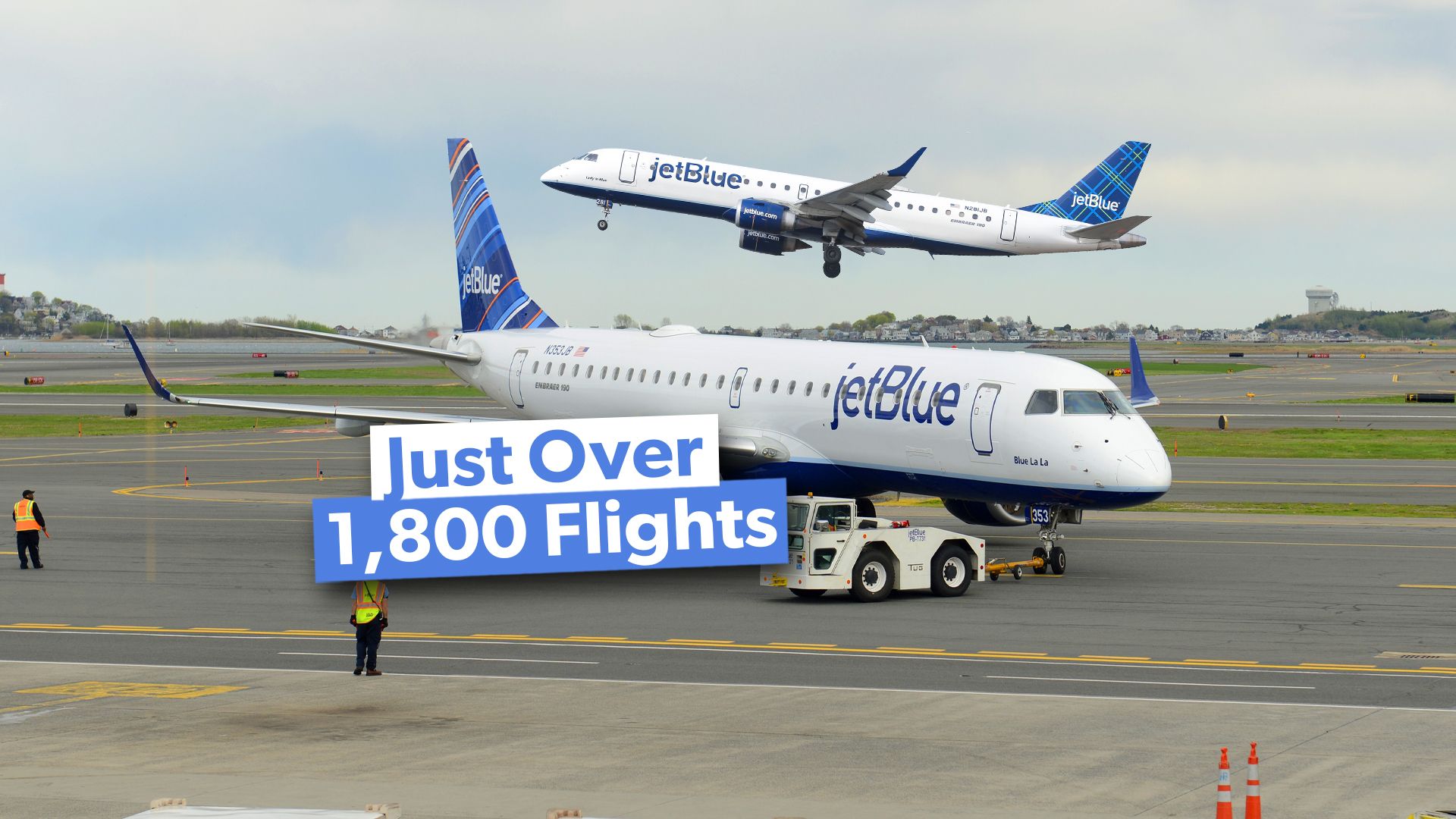 JetBlueのEmbraer E190操作は今月のように見えますか？
