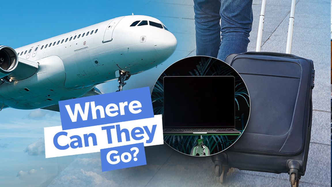 ラップトップはチェックされた荷物に入ることができますか？