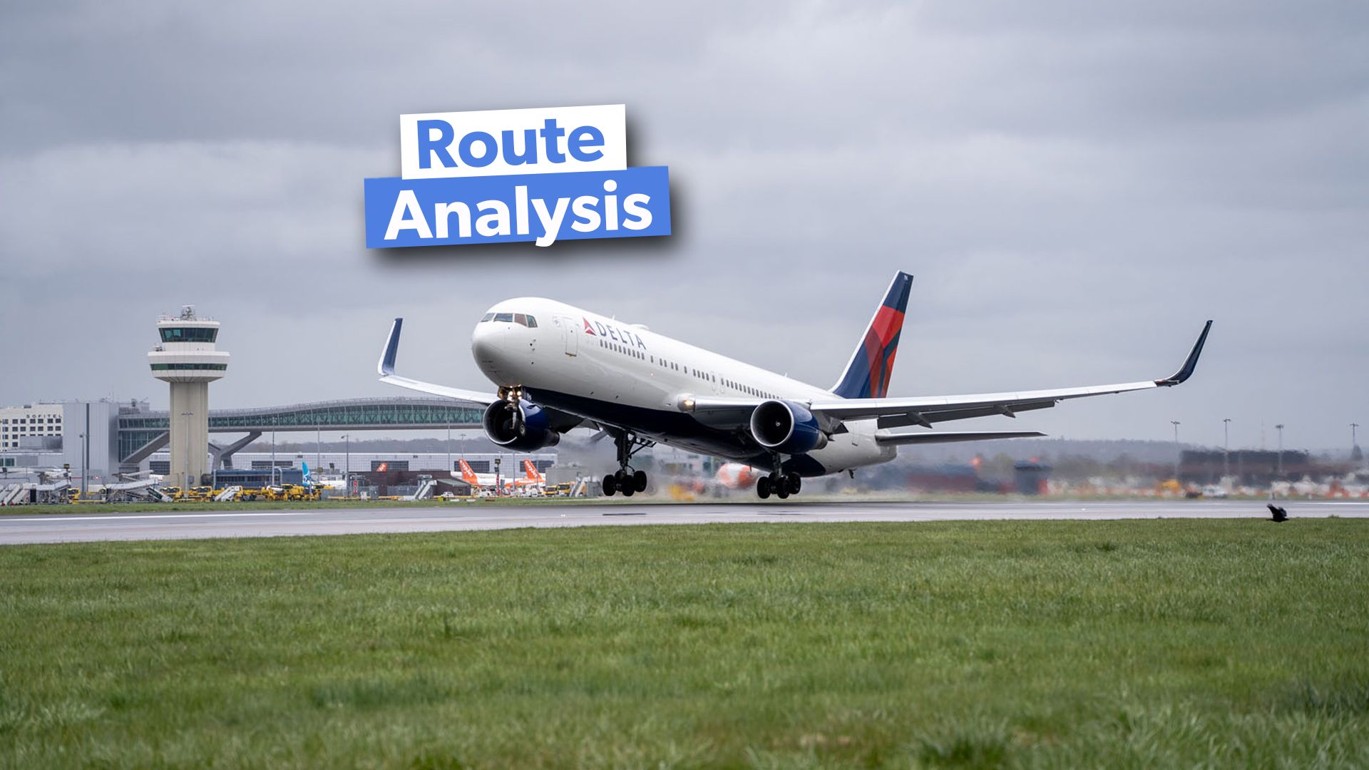 どの米国航空会社がロンドンガトウィック空港に飛んでいますか？