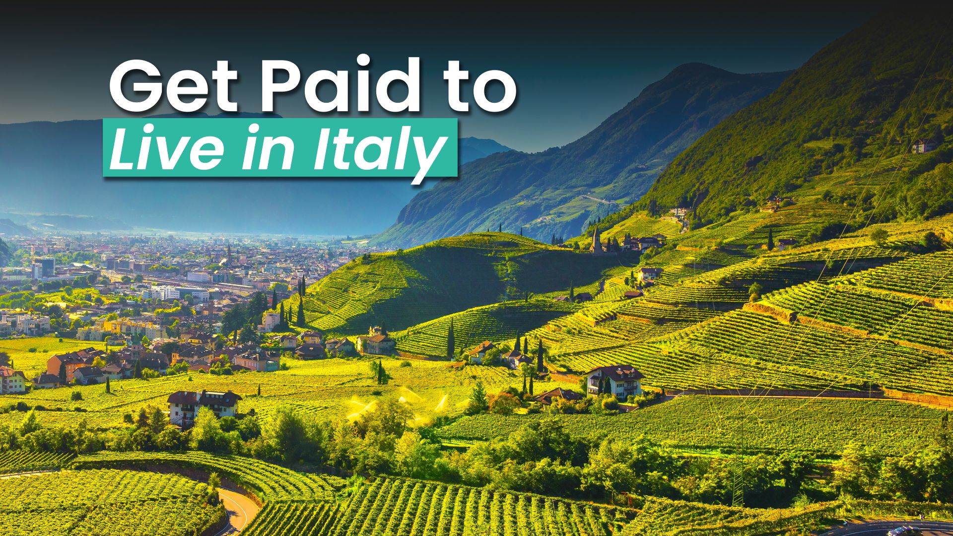 1つのルールに従う限り、イタリアに移動するために100,000ドルを支払うことができます