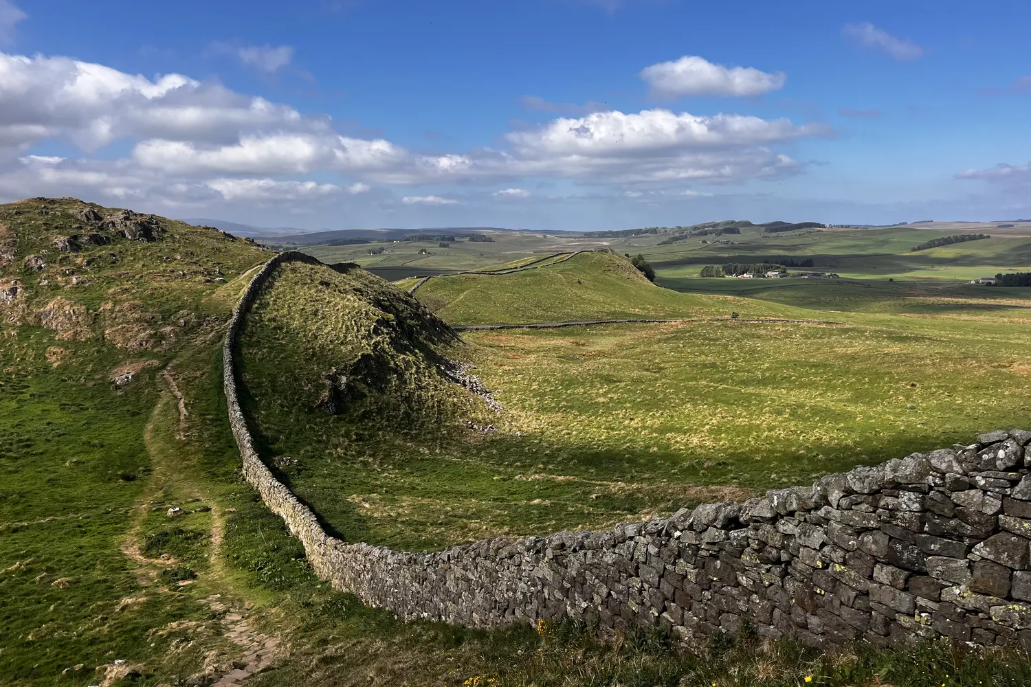 究極の7日間のハドリアンのウォールパスの旅程