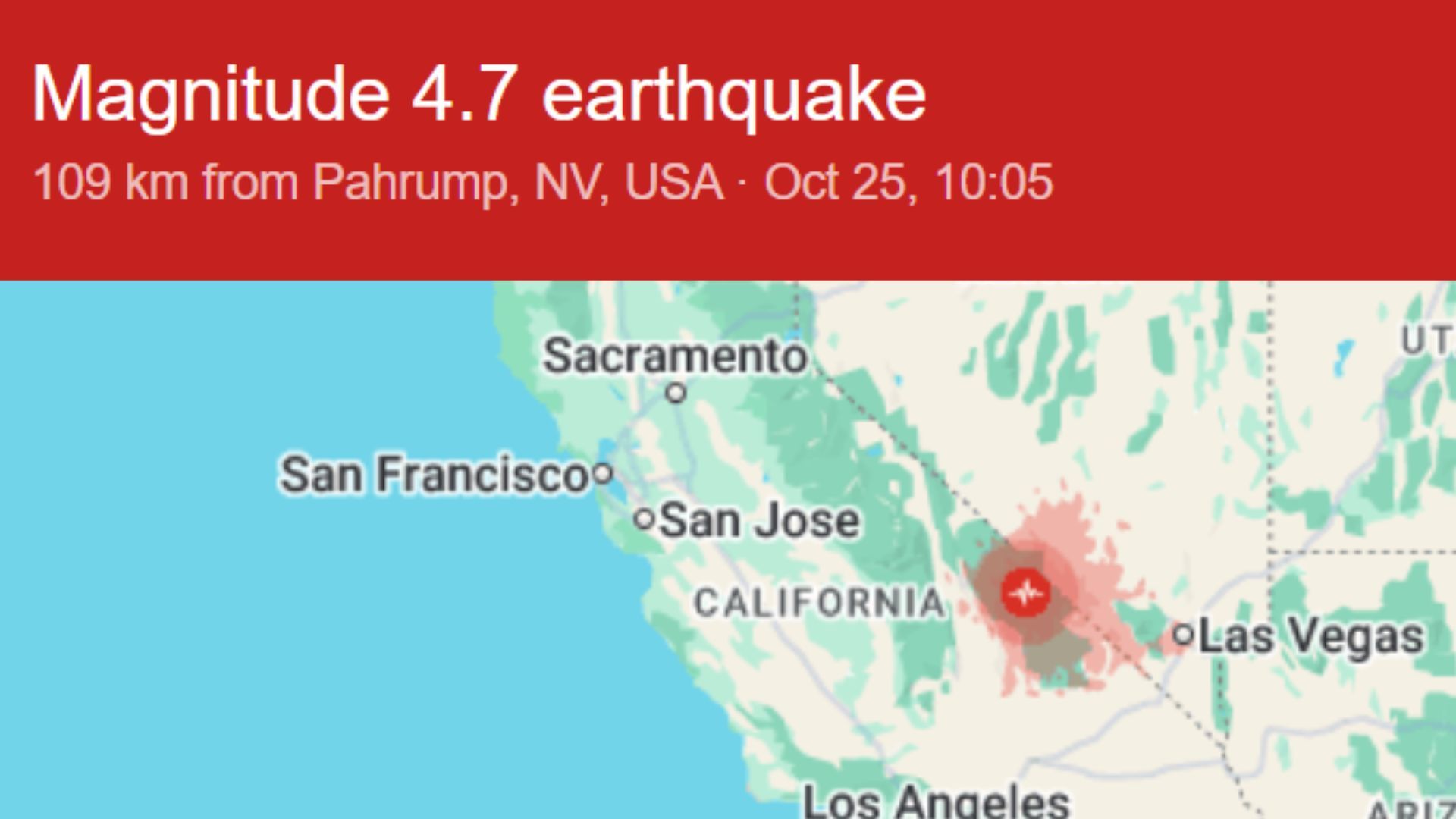 一連の地震は金曜日にカリフォルニア州デスバレーで発生し、懸念を引き起こす：最大4.7マグニチュード