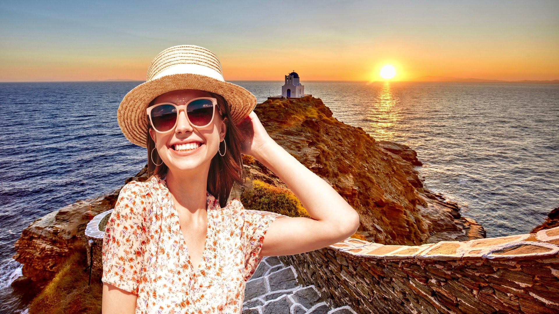 （サントリーニの代わりに）この息をのむようなギリシャの島を訪れてください