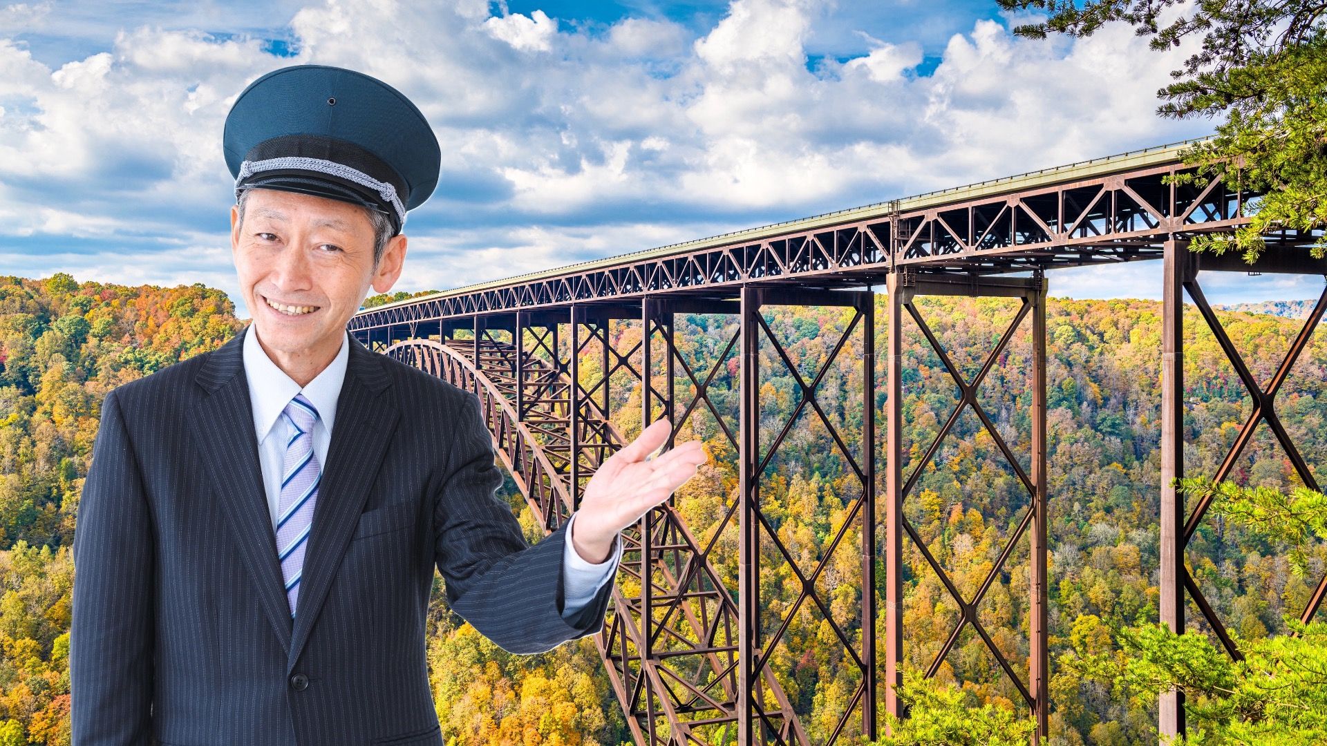 最新の国立公園に直接アムトラック列車に乗る