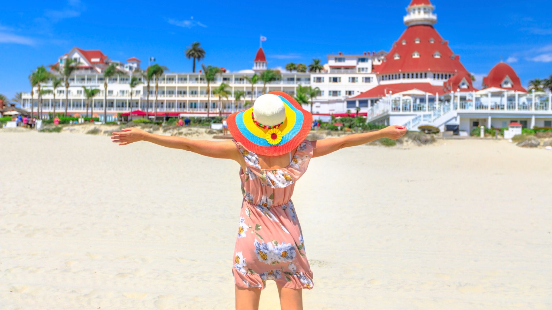 夏のアメリカの7つの砂浜のビーチの目的地