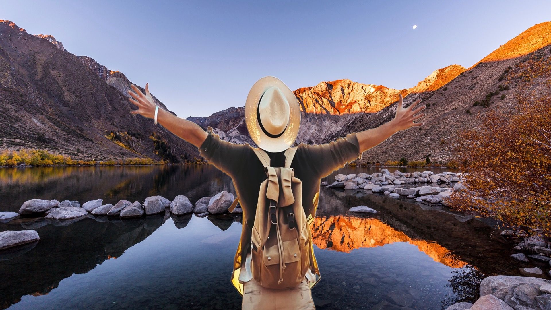 この絵の完璧なカリフォルニア湖には厄介な歴史があります