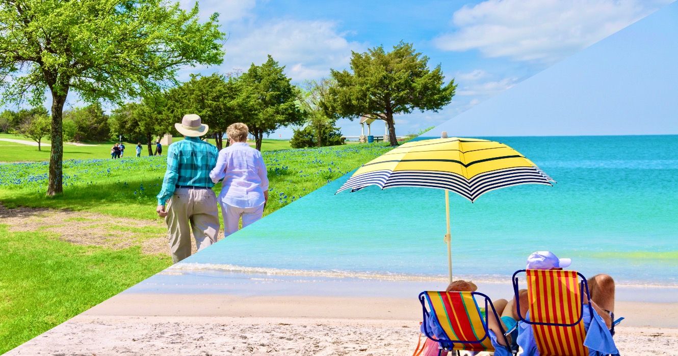 フロリダ対テキサス:退職する方がいいですか?