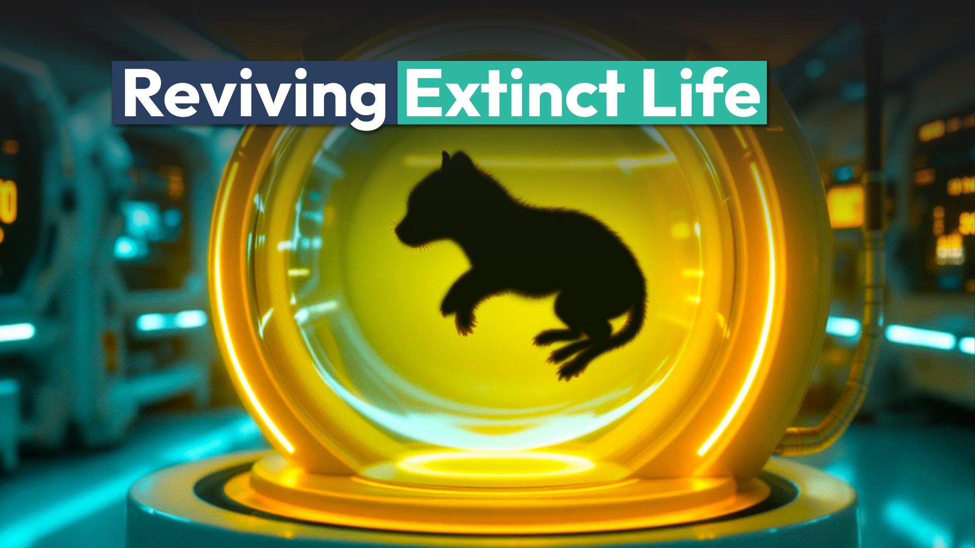 科学者は妊娠の途中で人工子宮の絶滅種を栽培しています