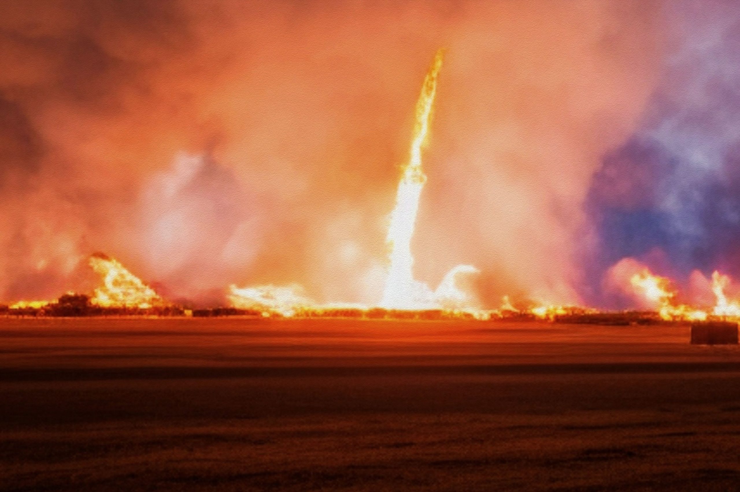 Palisades Fireは珍しい火の竜巻を引き起こし、避難命令を拡大します