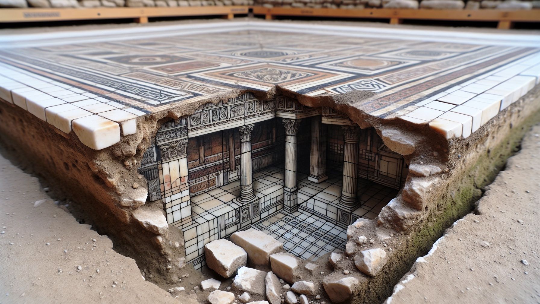 古いローマ大聖堂の遺跡がロンドンのオフィスの地下室にあるので、考古学者は喜ぶ