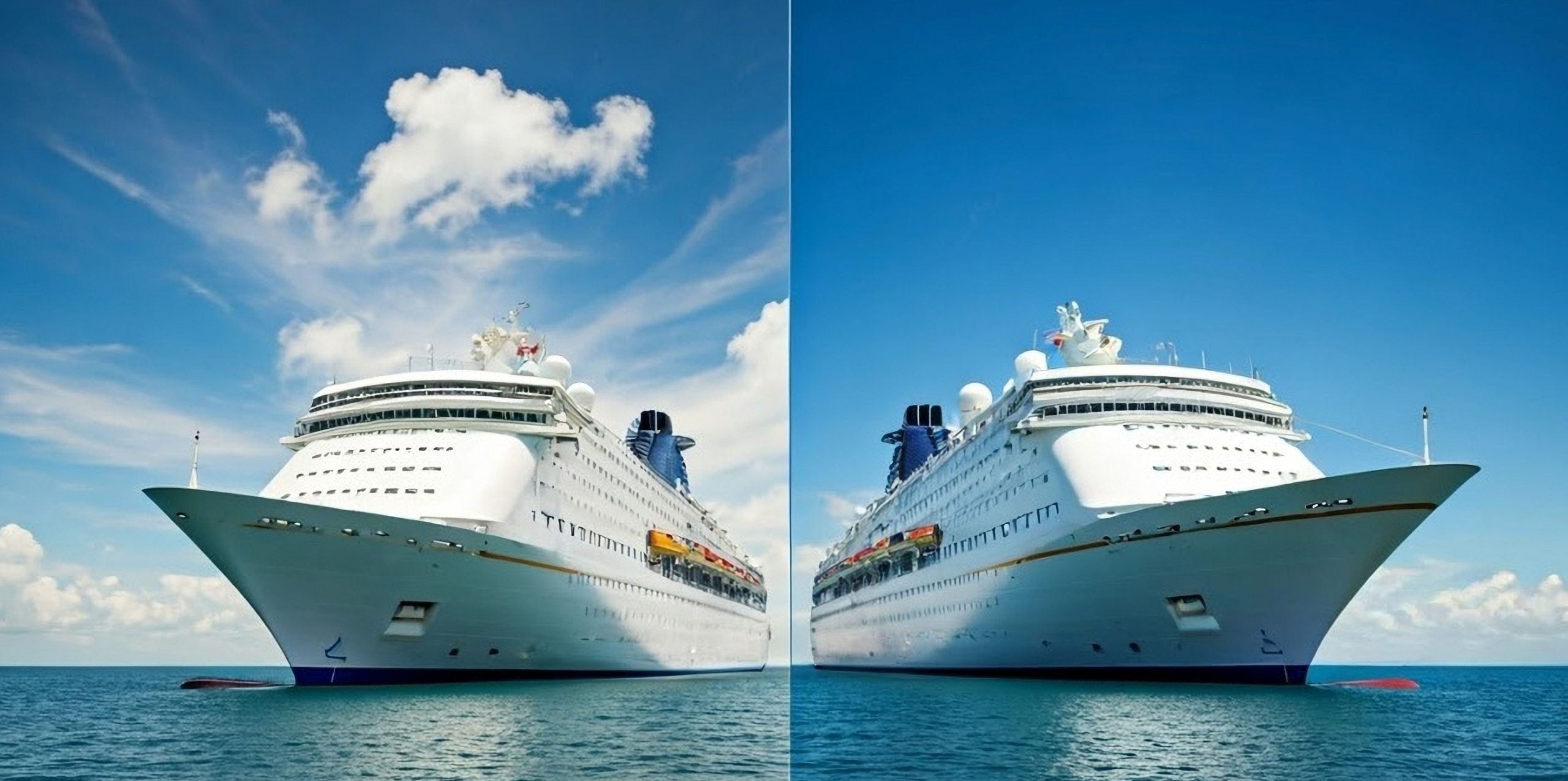 カーニバルクルーズラインのジュビリーVs.ロイヤルカリビアンの海のオアシス：どのクルーズ船が優れていますか？