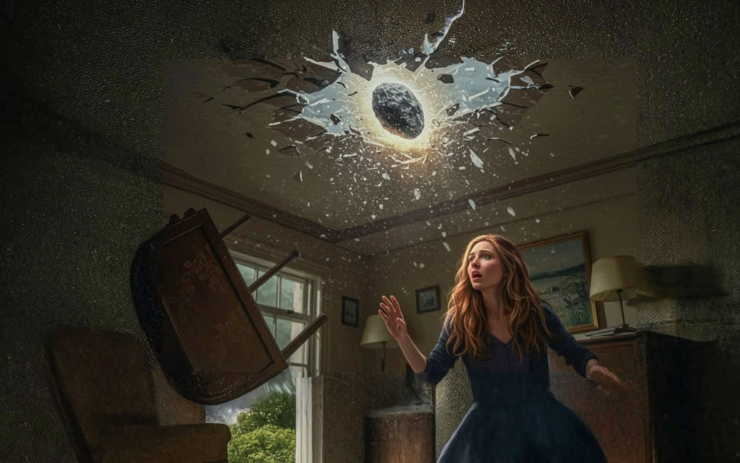 この米国州で起こったのは、これまでの人だけがmet石に襲われた人だけです